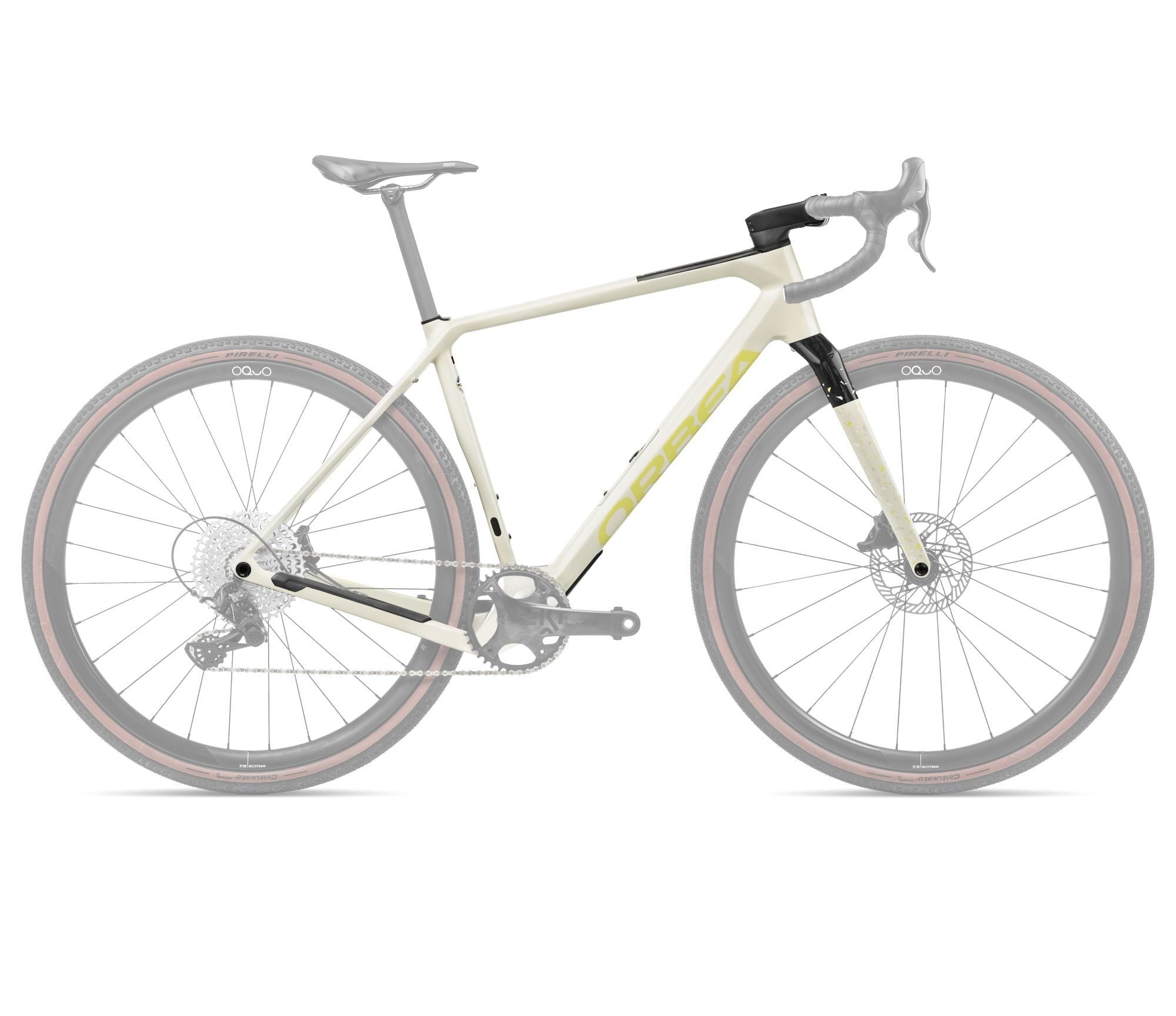 Gravel Bike ORBEA TERRA OMR XS Wine Red Carbon View (Gloss)
