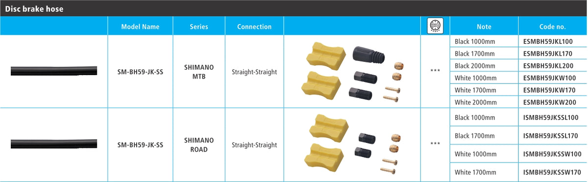Furtun pt. Frana Hidraulica SHIMANO SM-BH59-JK