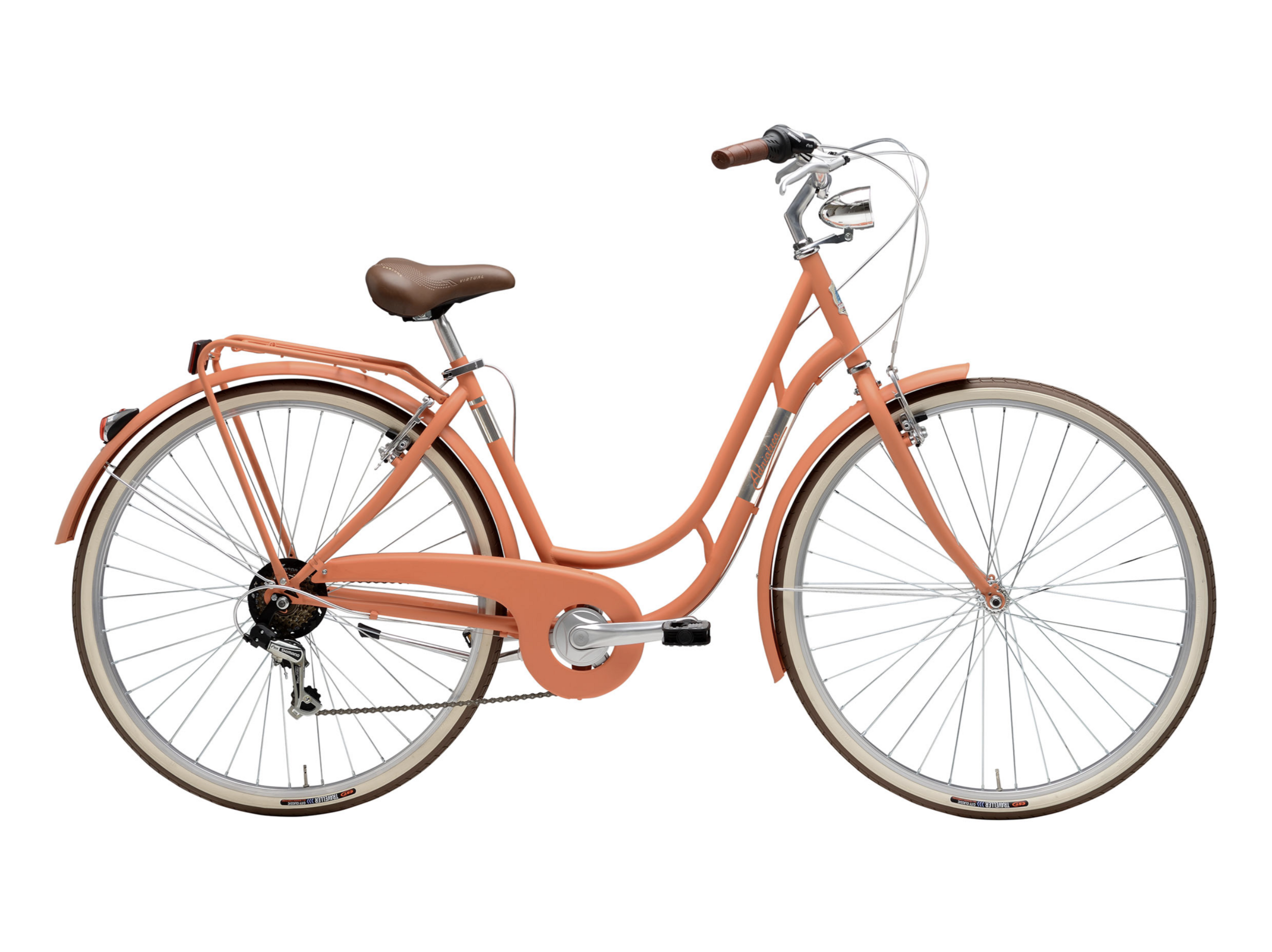 Bicicleta Adriatica Danish Lady 6v 28 Portocalie 48 cm