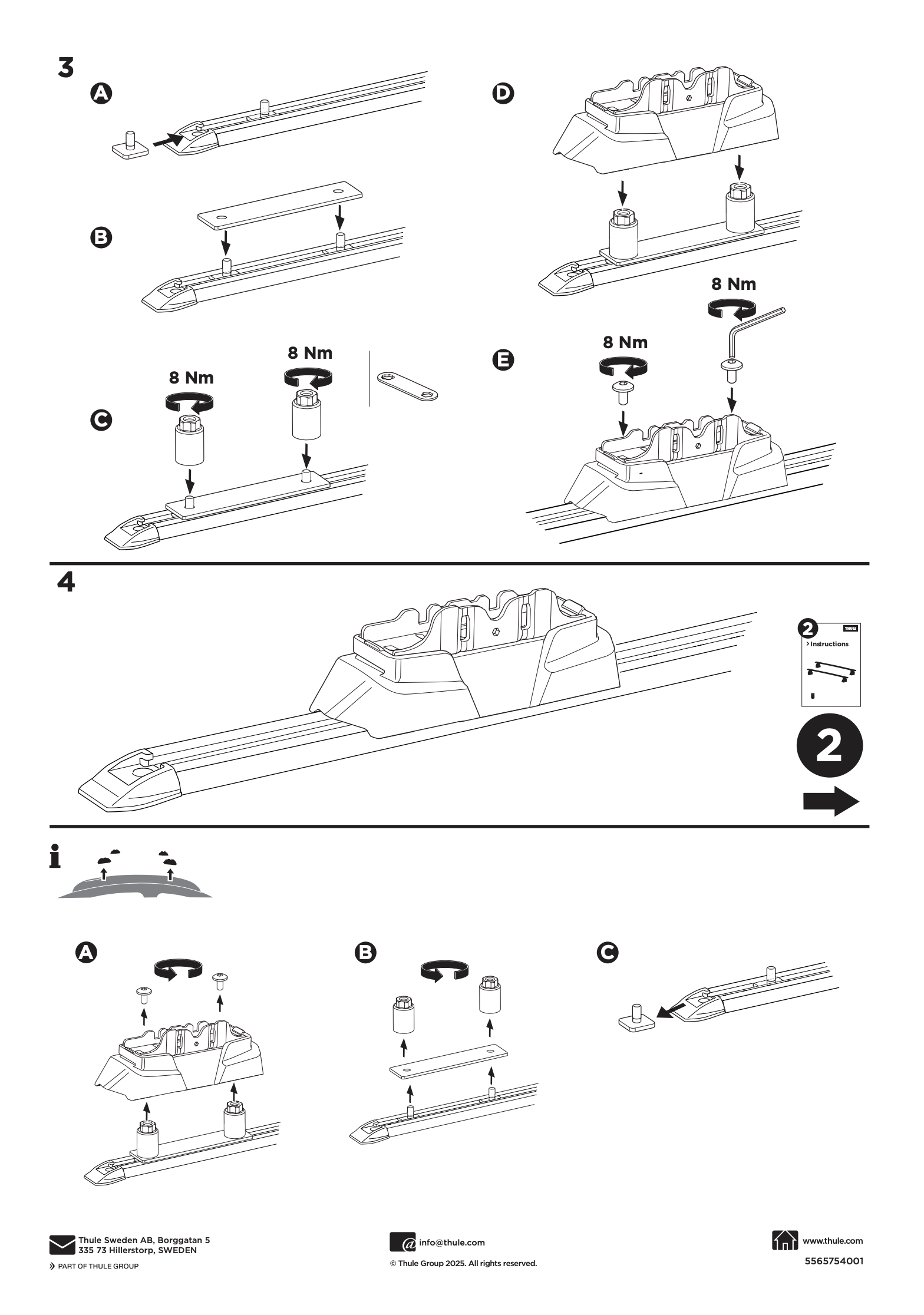 Kit THULE 187201