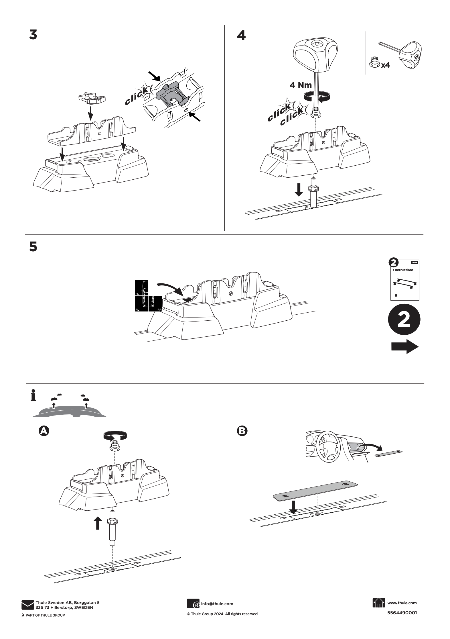 Kit THULE 187204