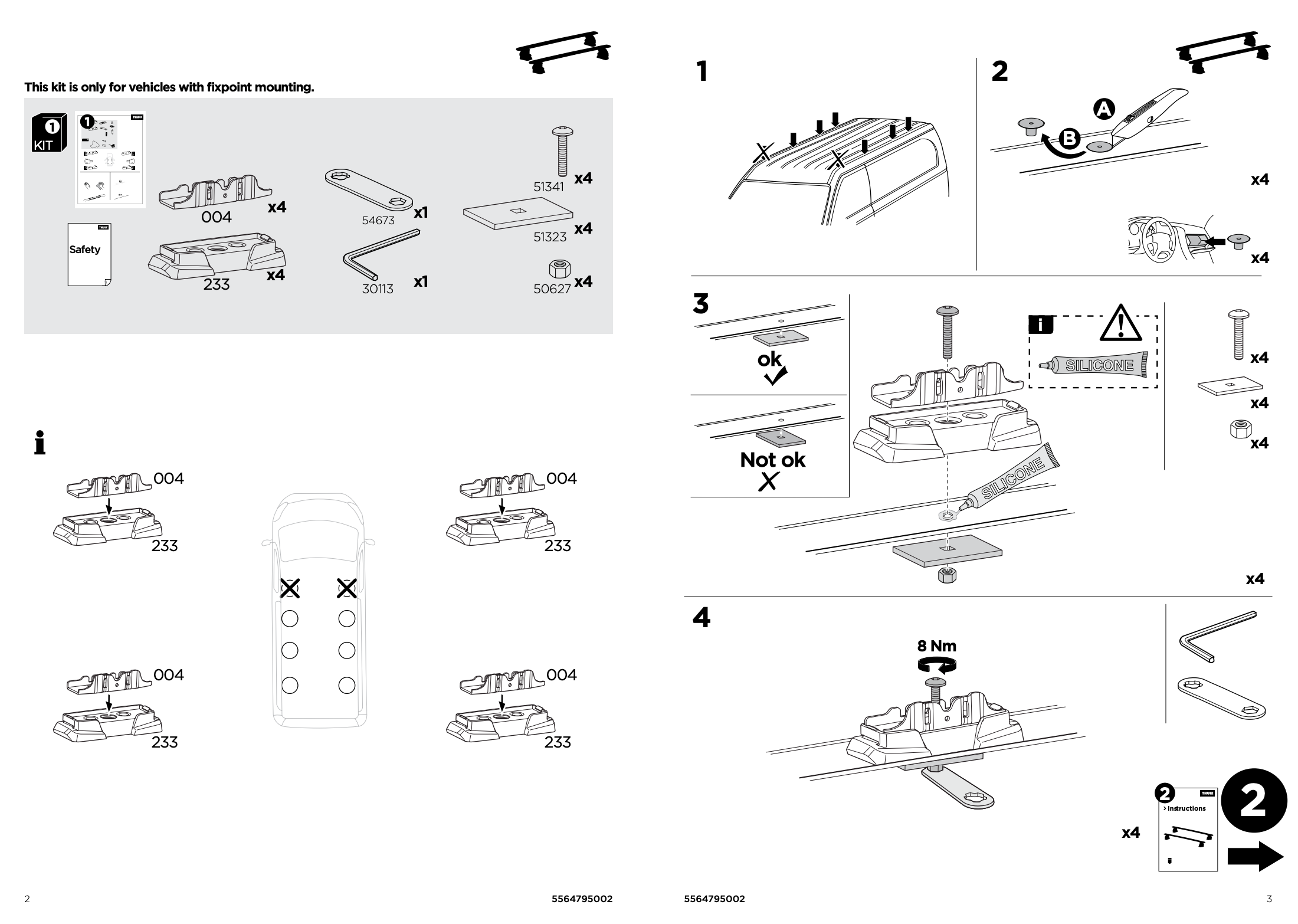Kit THULE 187207
