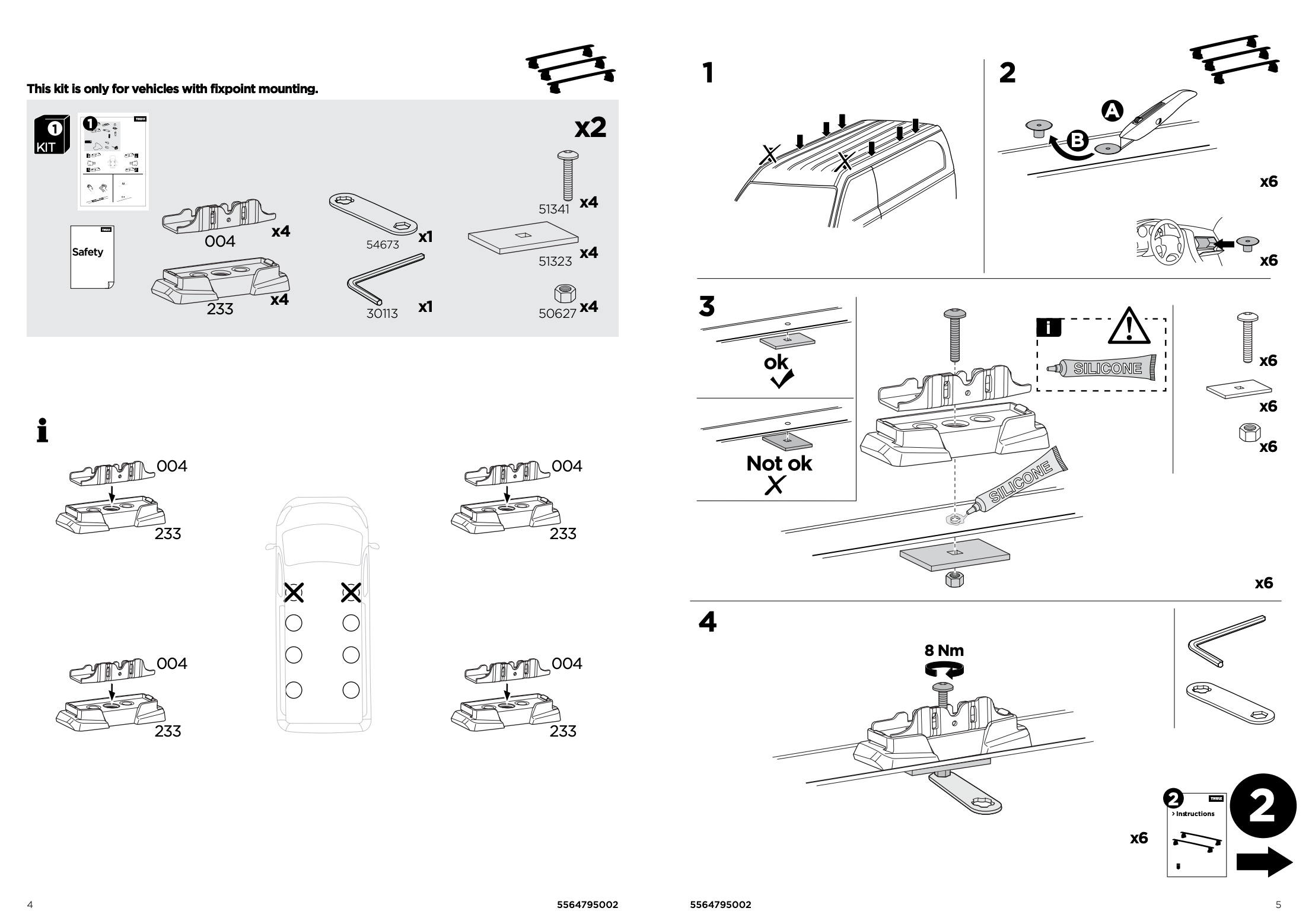 Kit THULE 187207