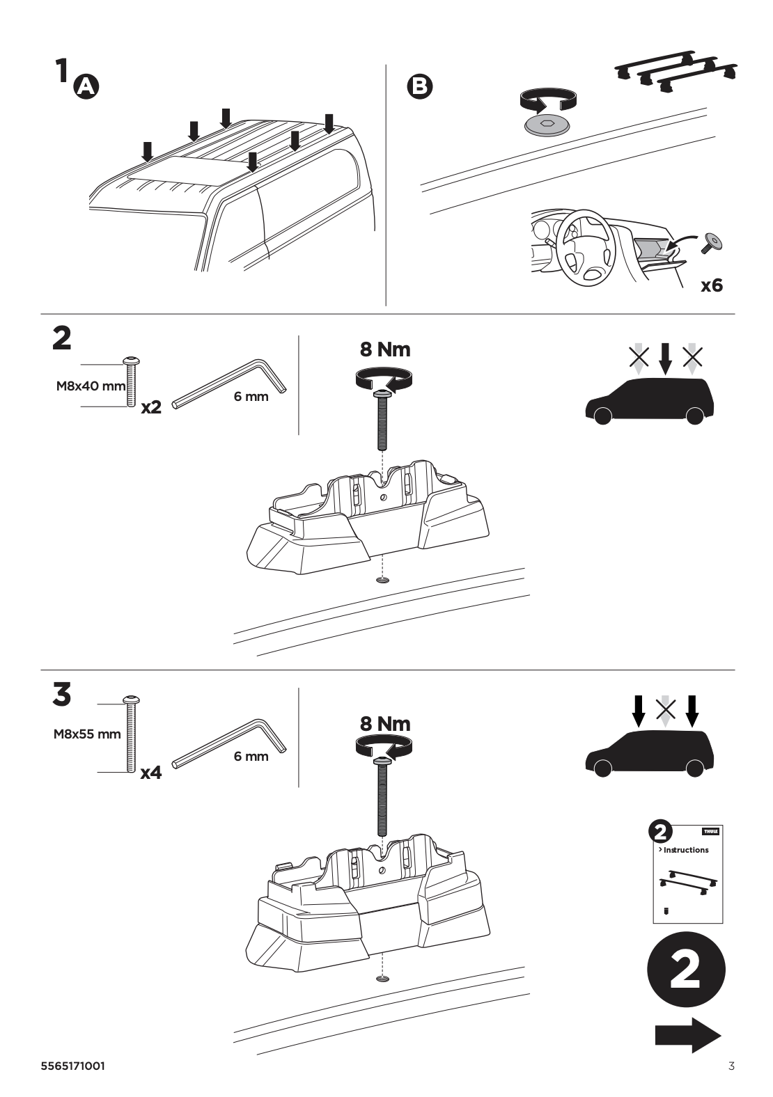 Kit THULE 187209
