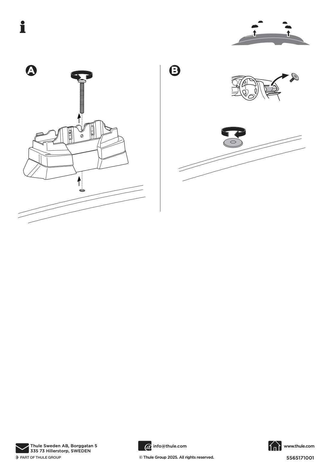Kit THULE 187209