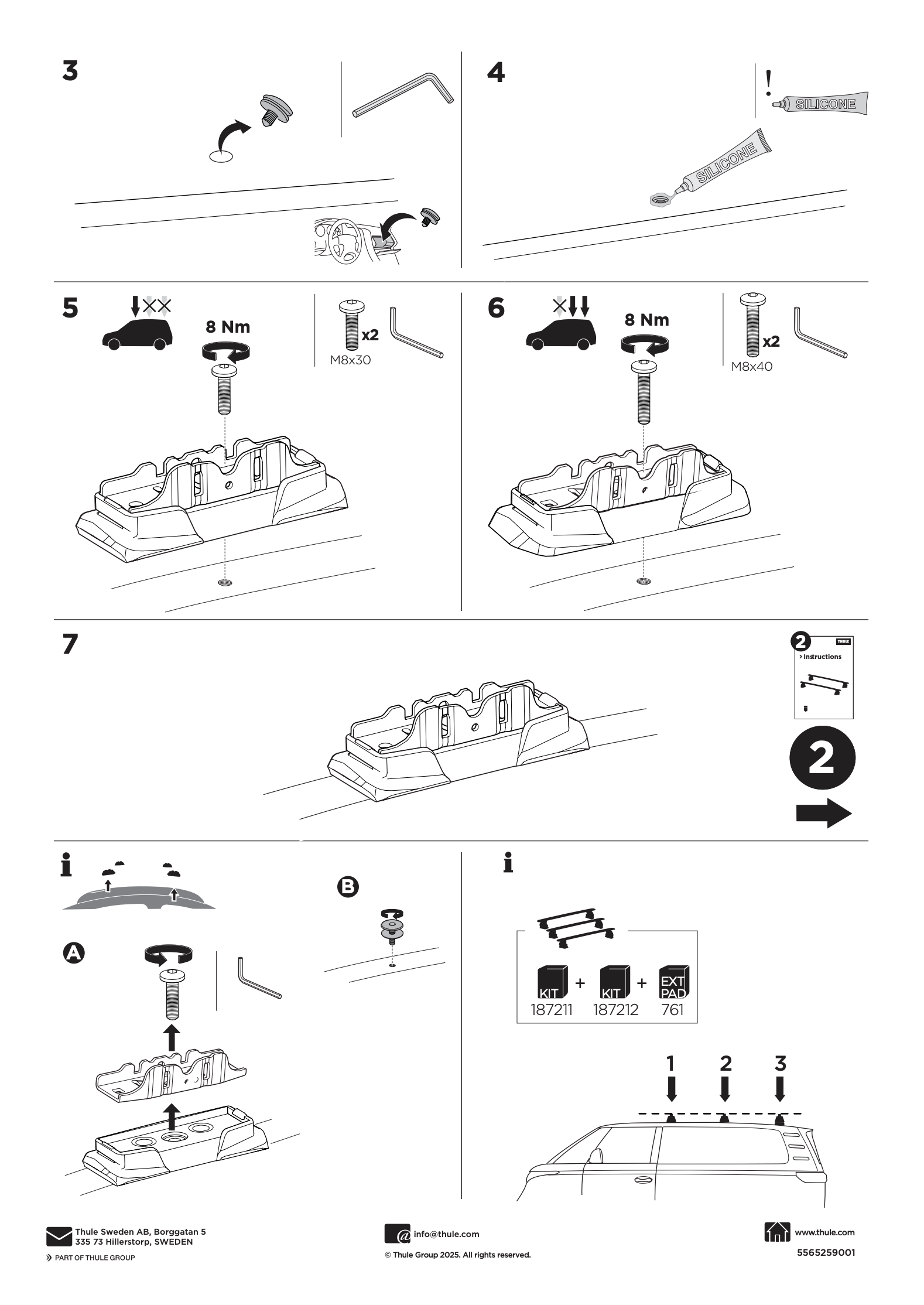 Kit THULE 187211