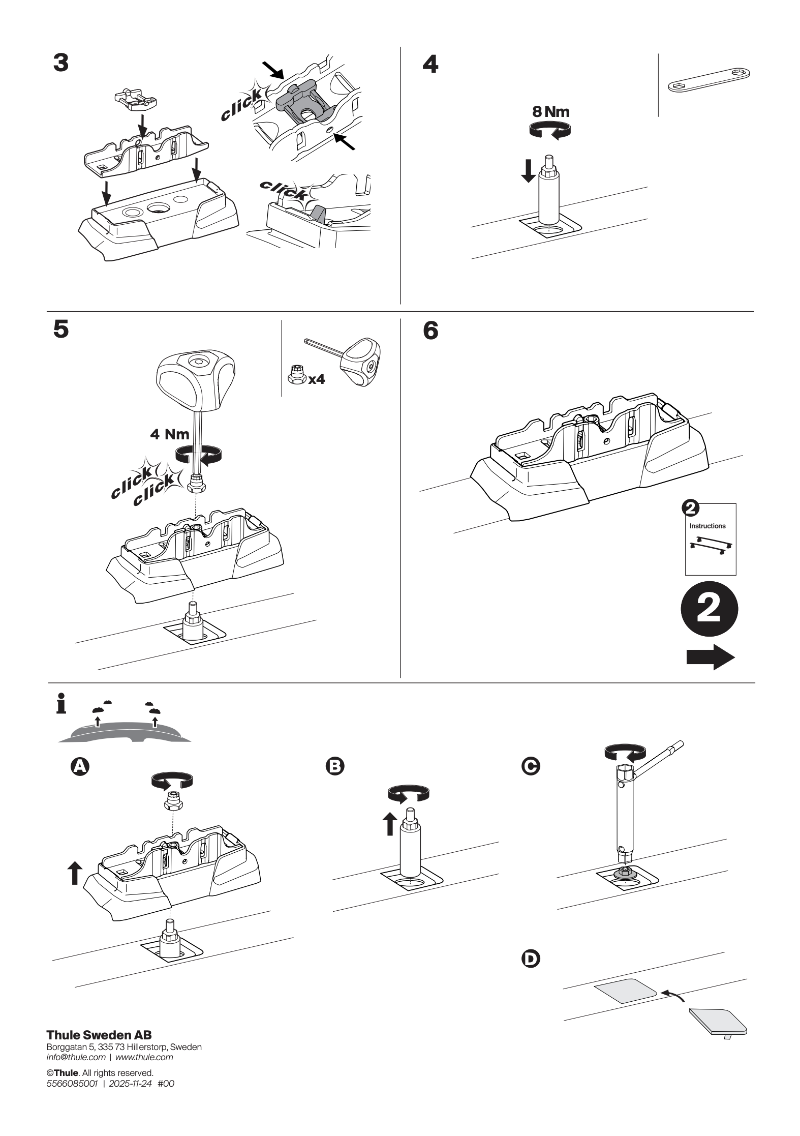Kit THULE 187215