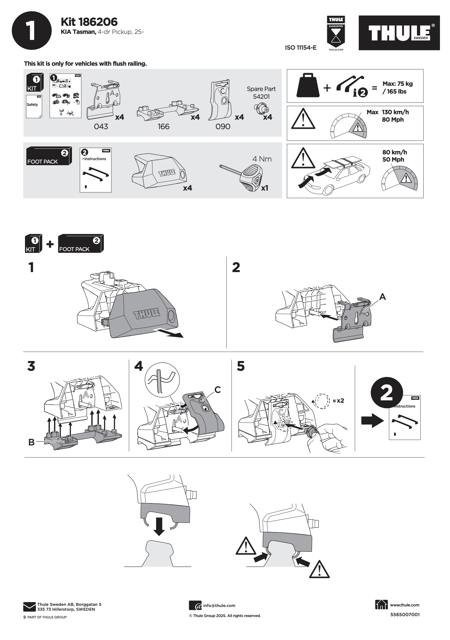 Kit Thule 186206