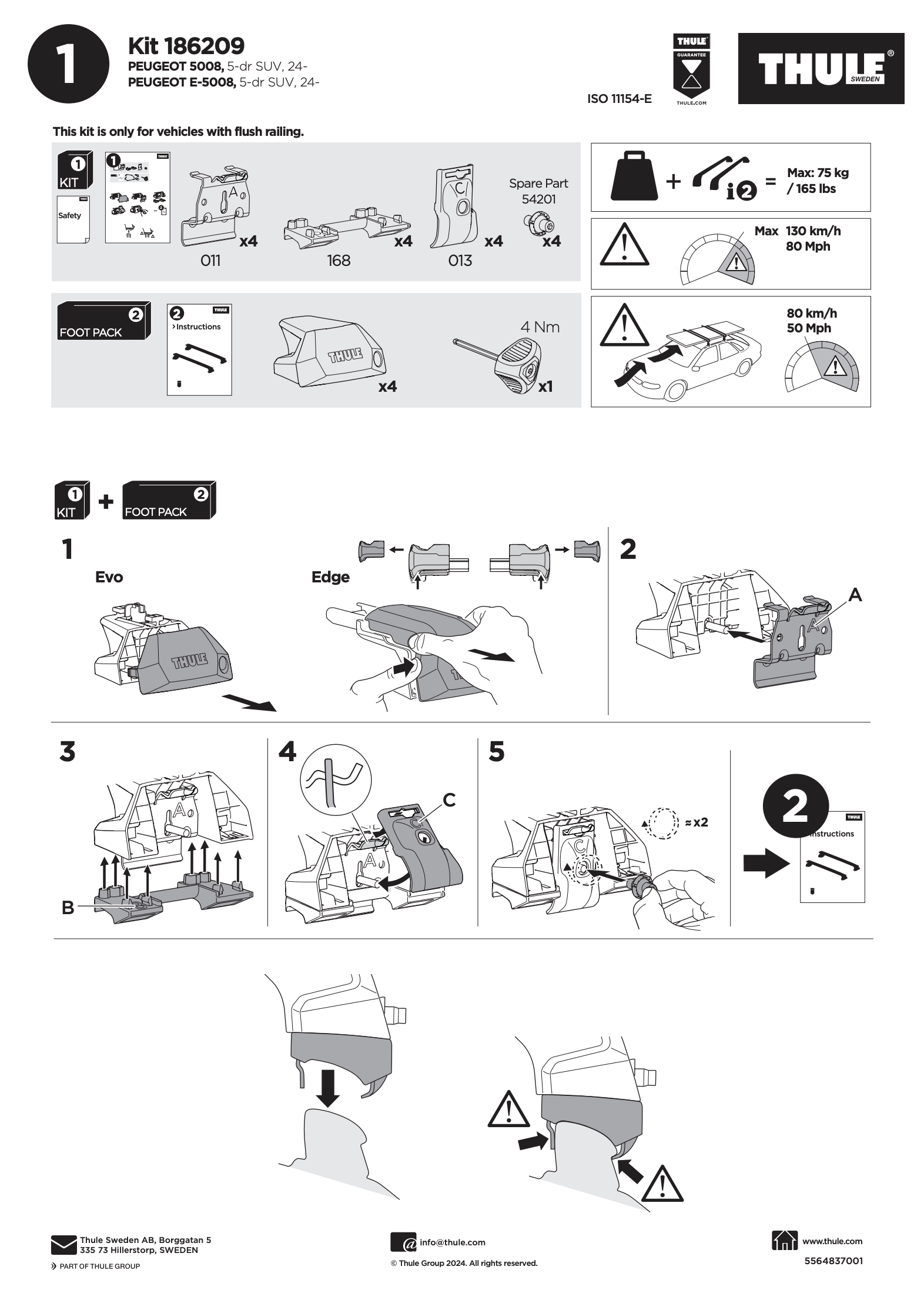 Kit Thule 186209