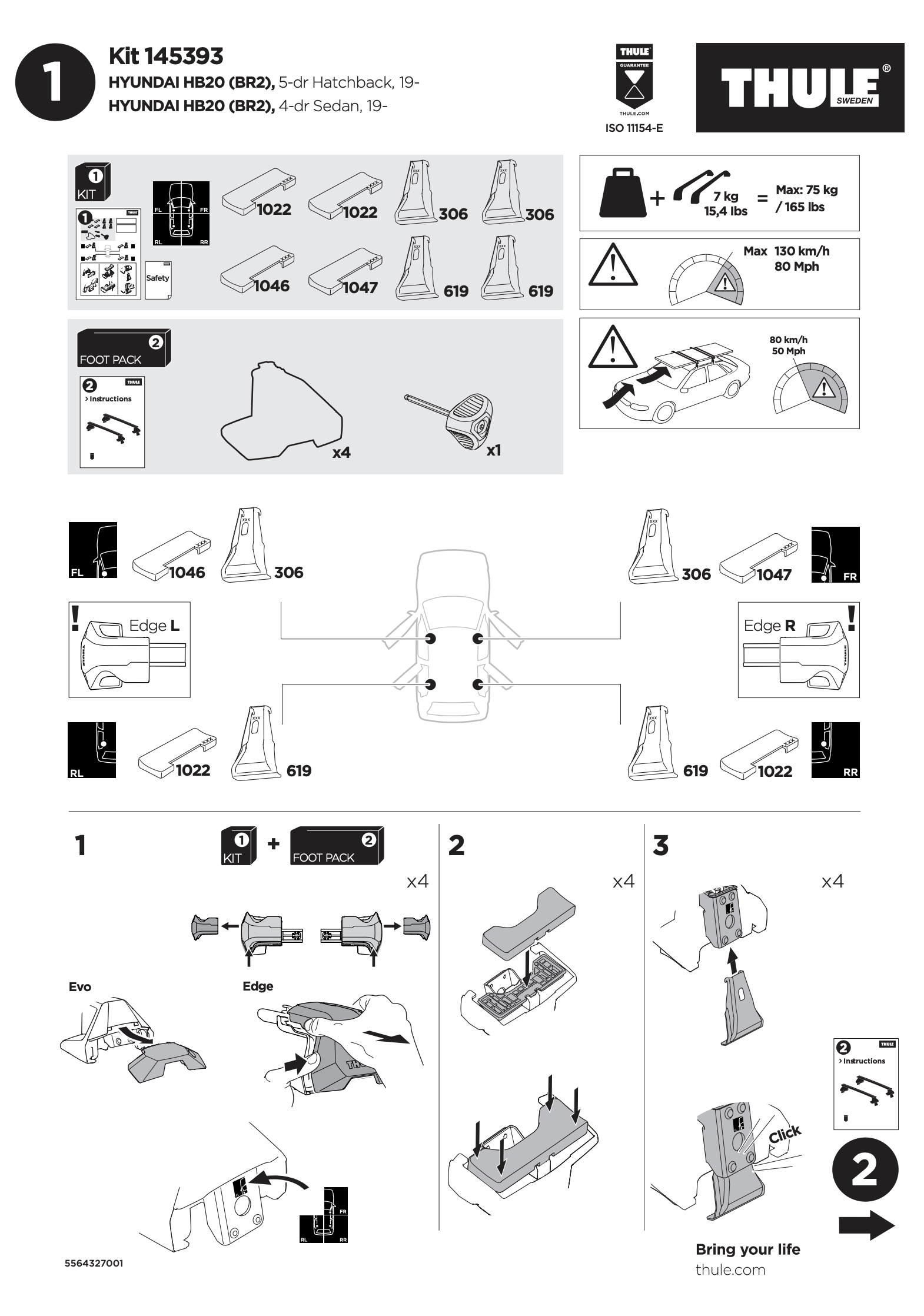 Kit Thule 145393