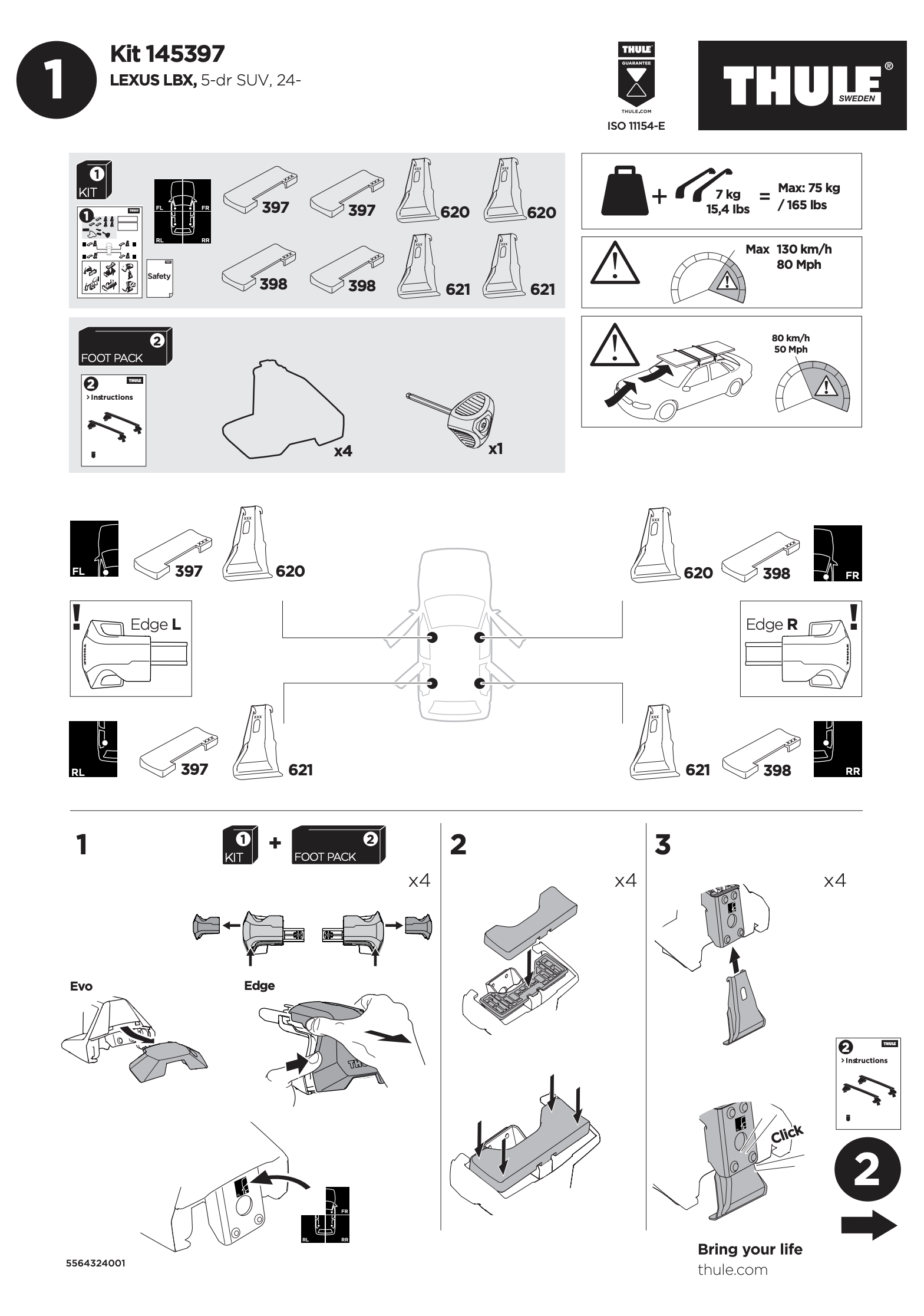 Kit Thule 145397
