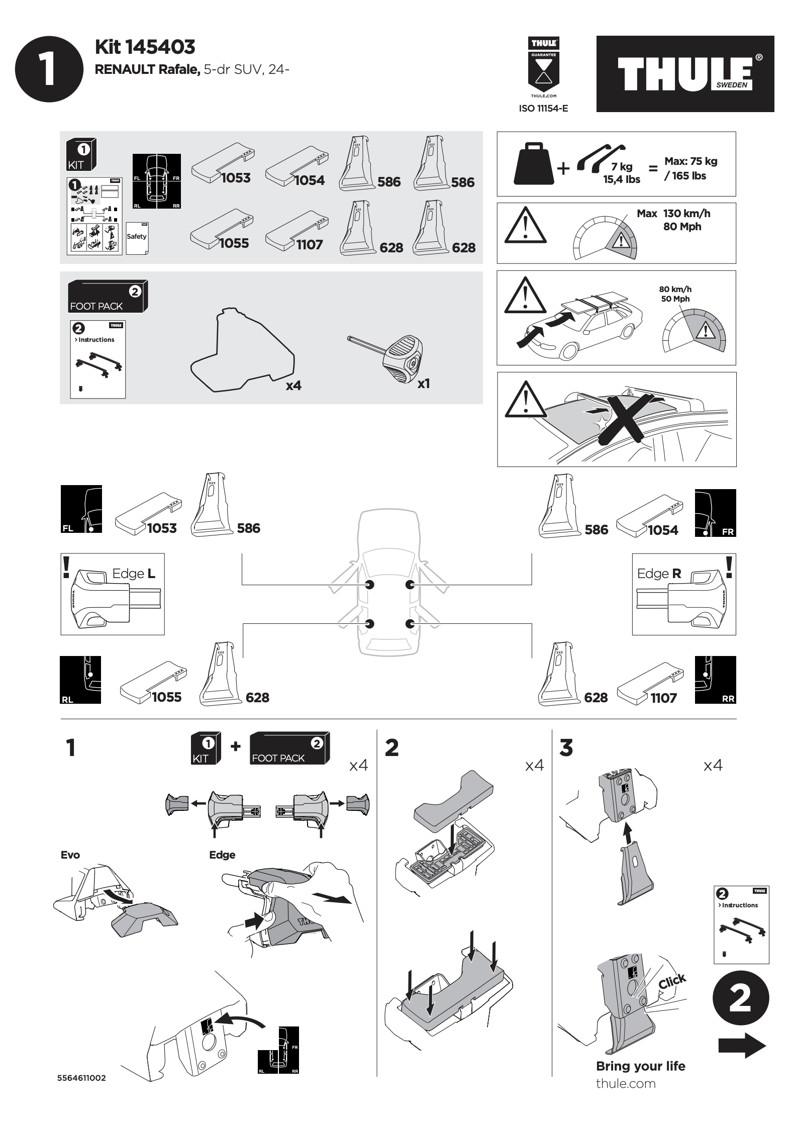 Kit Thule 145403