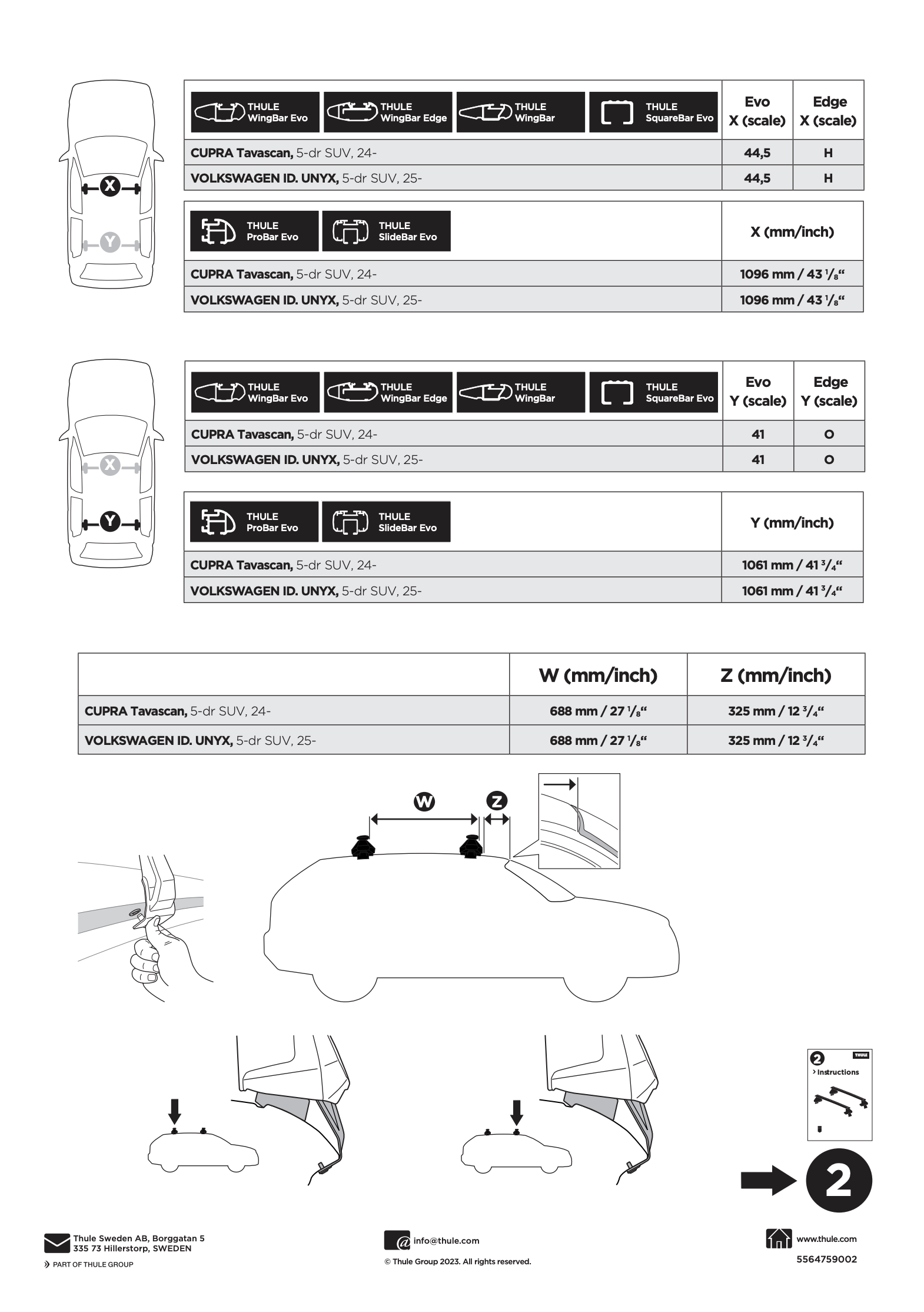 Kit Thule 145404