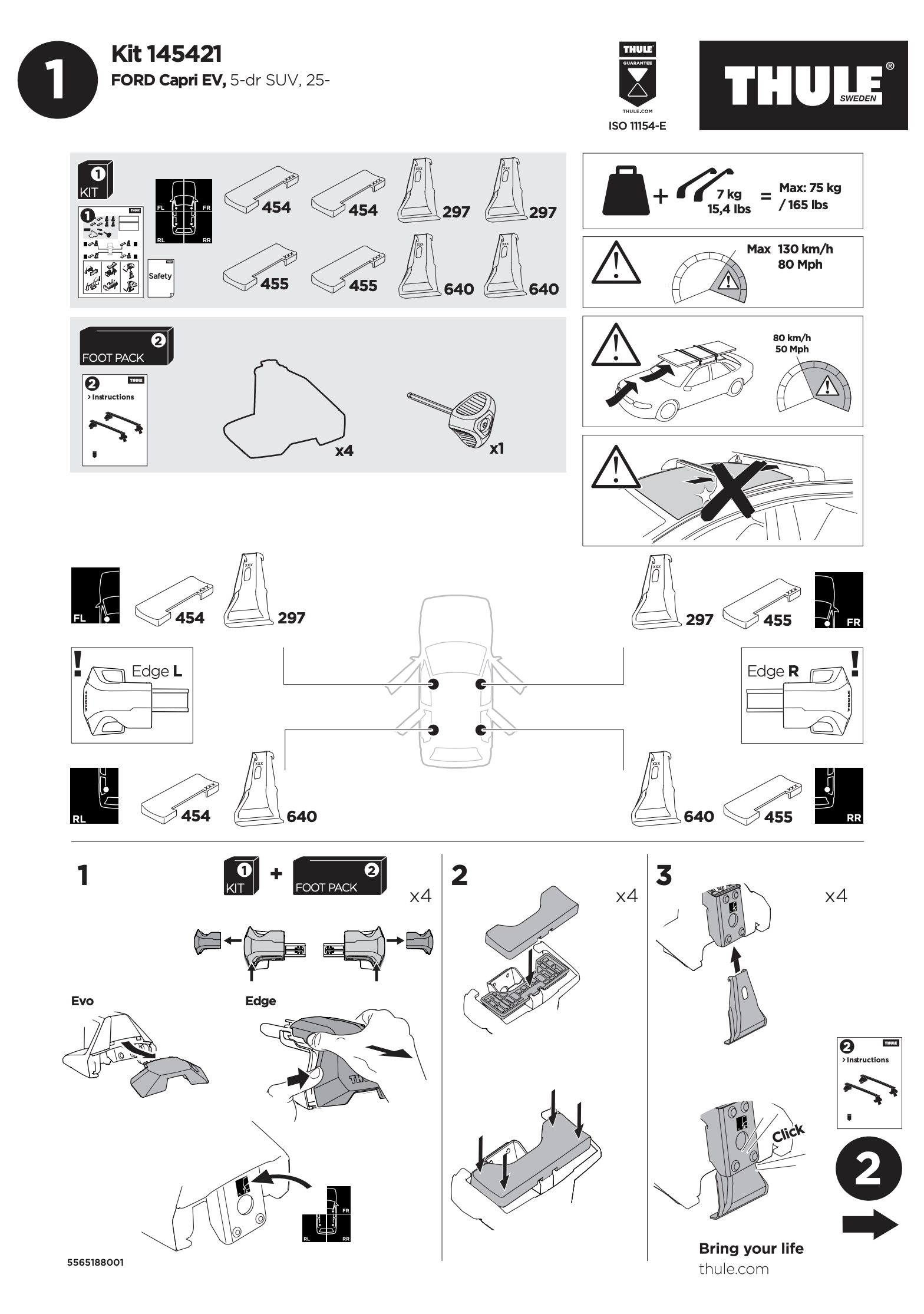 Kit Thule 145421