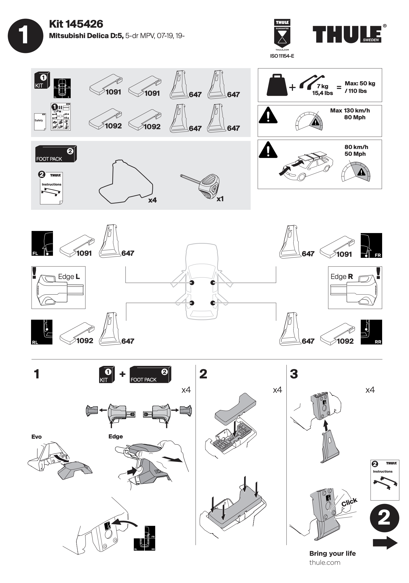 Kit Thule 145426
