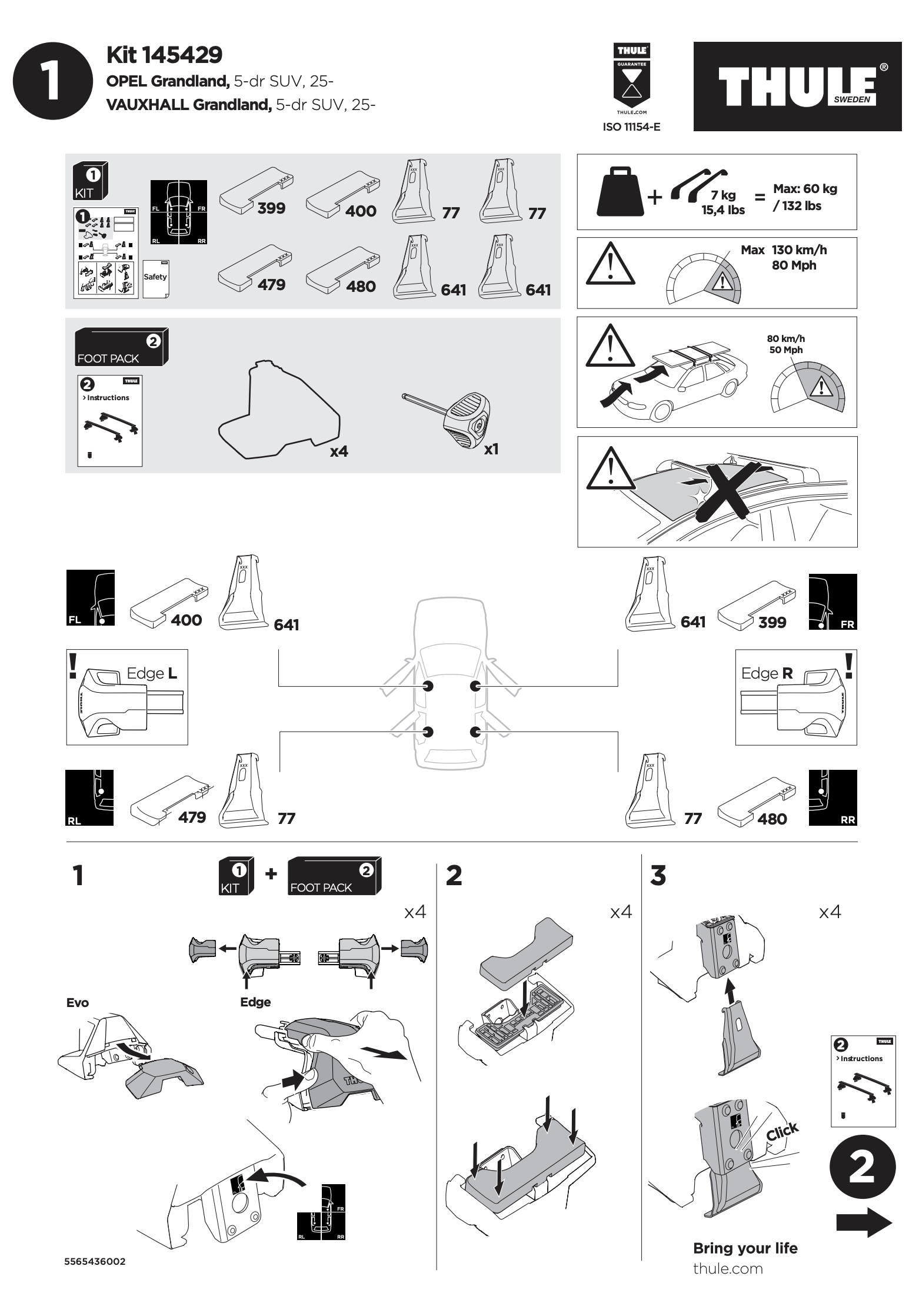 Kit Thule 145429