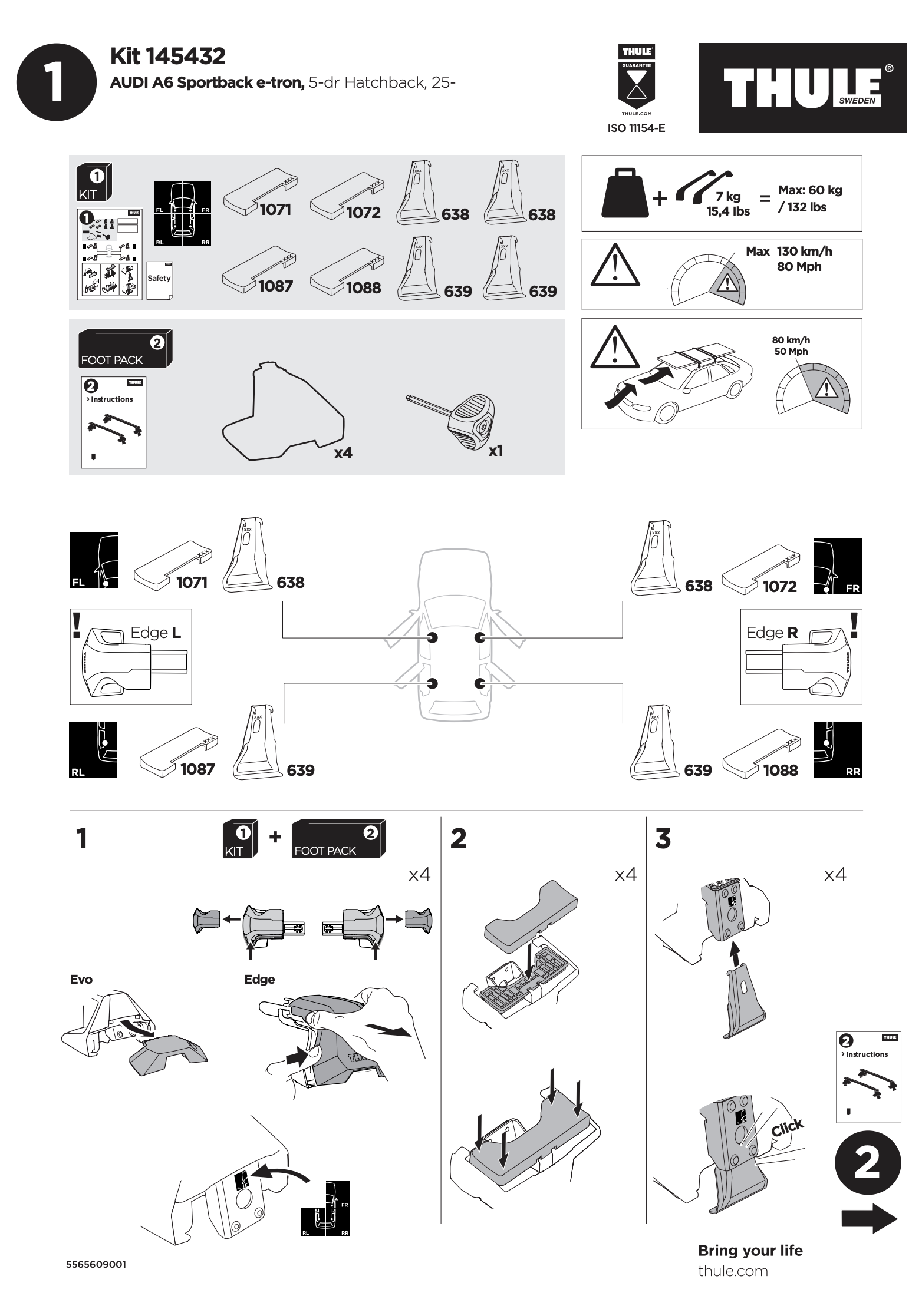 Kit Thule 145432