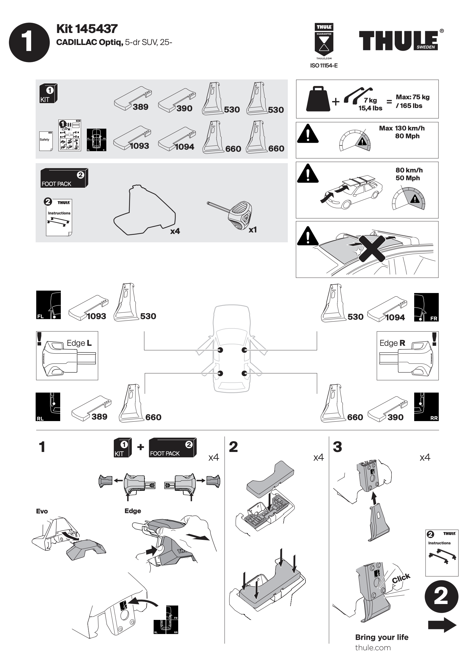 Kit Thule 145437