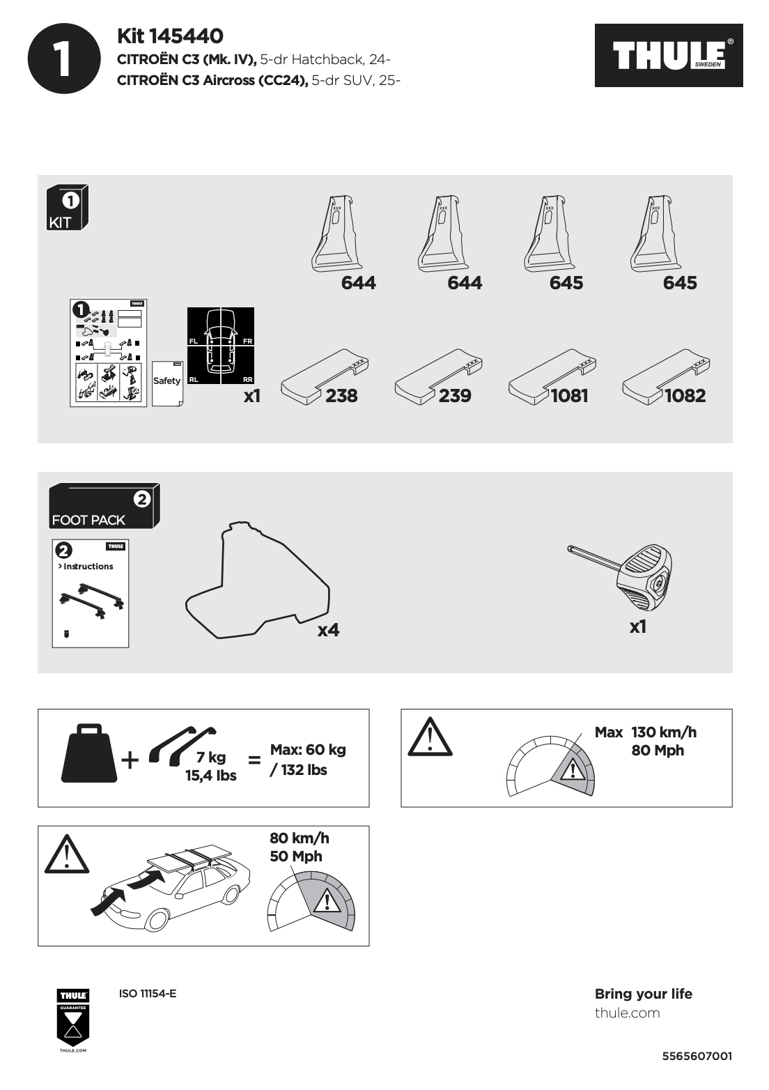 Kit Thule 145440