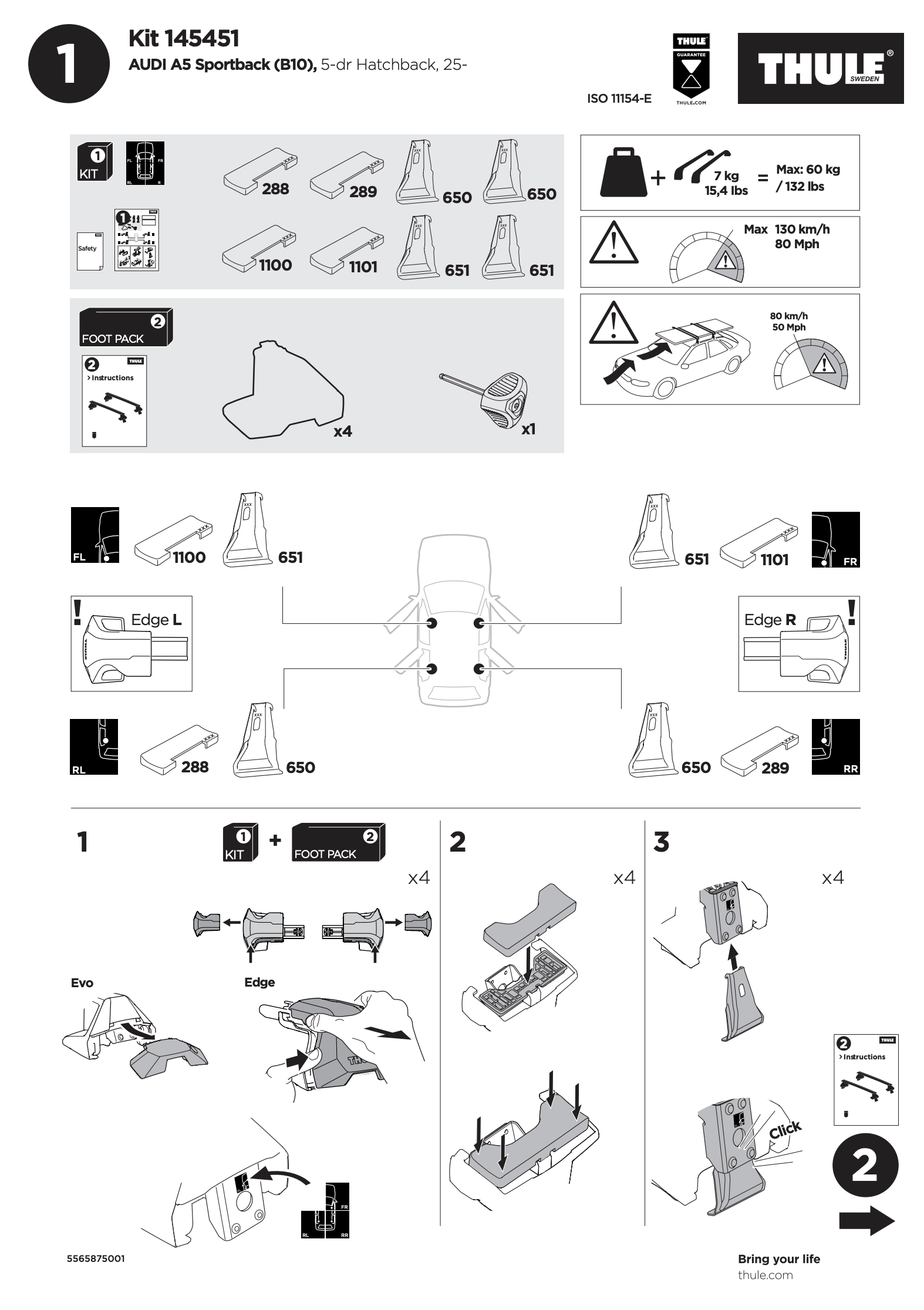 Kit Thule 145451