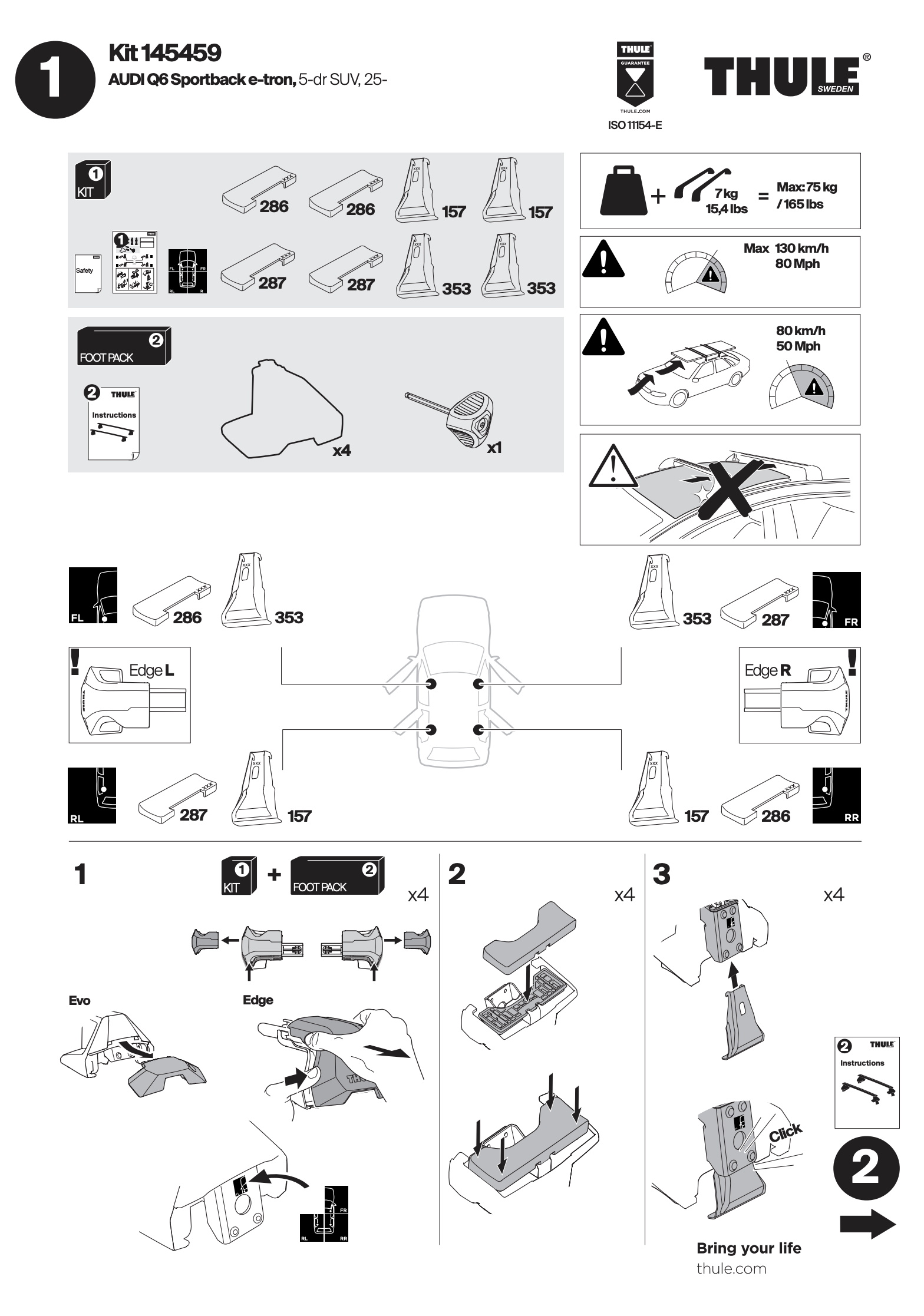 Kit Thule 145459