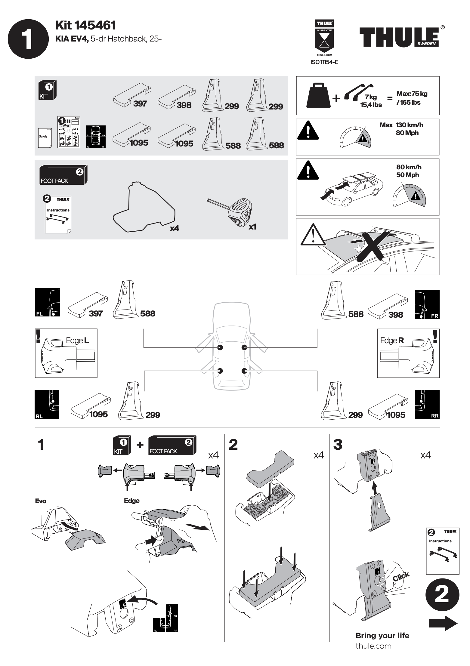 Kit Thule 145461