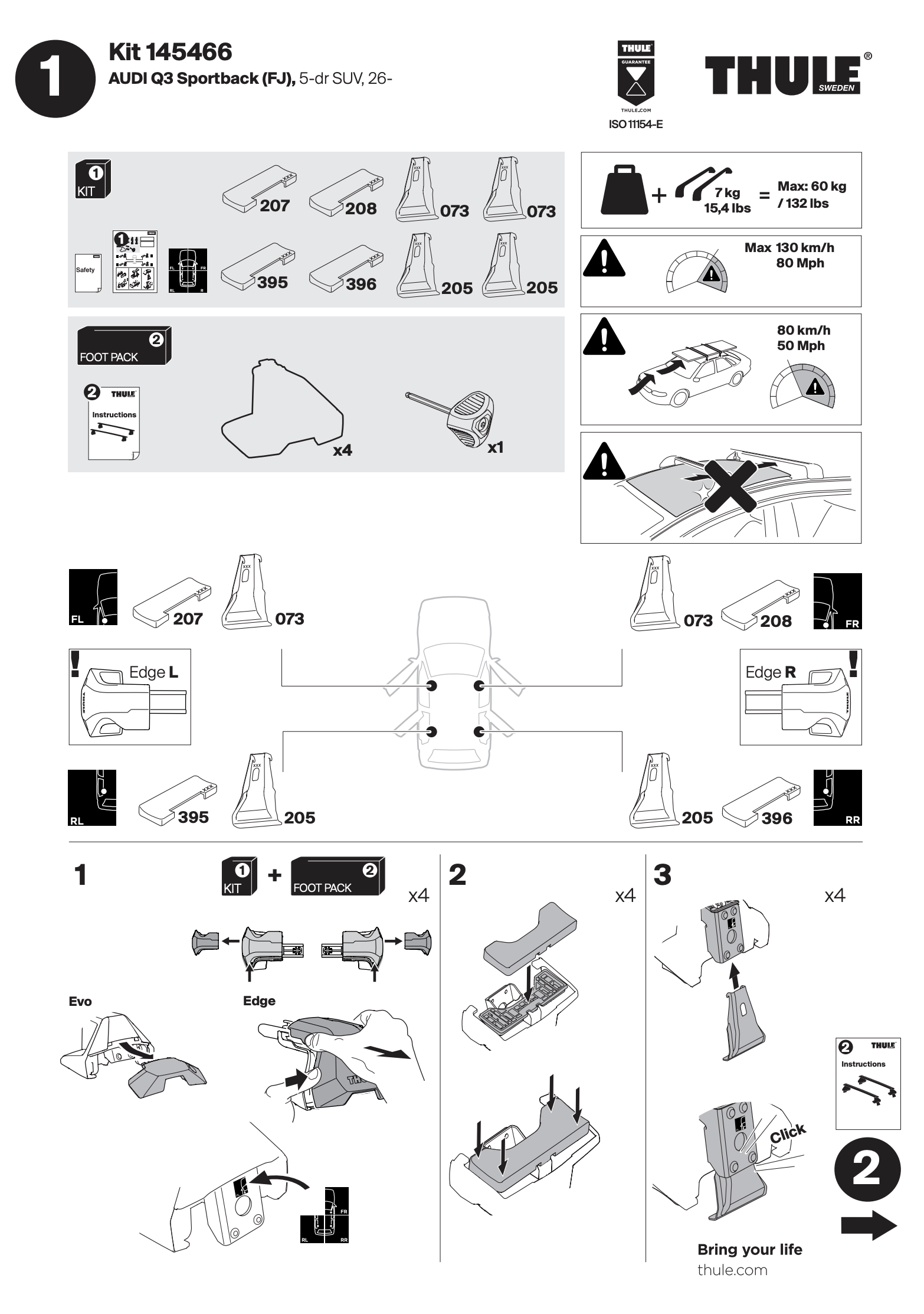 Kit Thule 145466