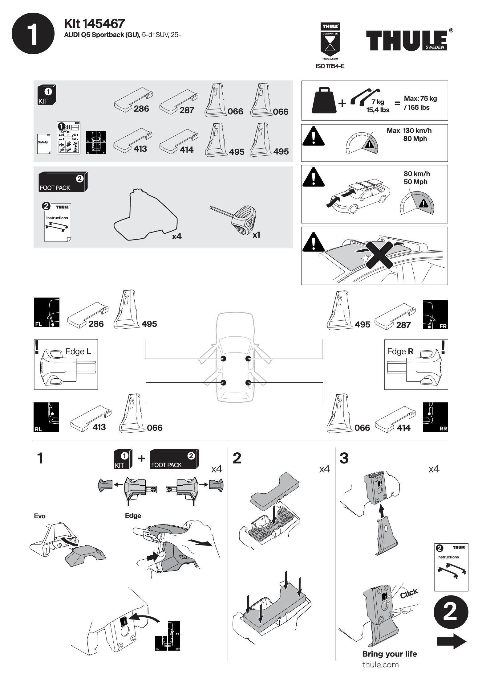 Kit Thule 145467