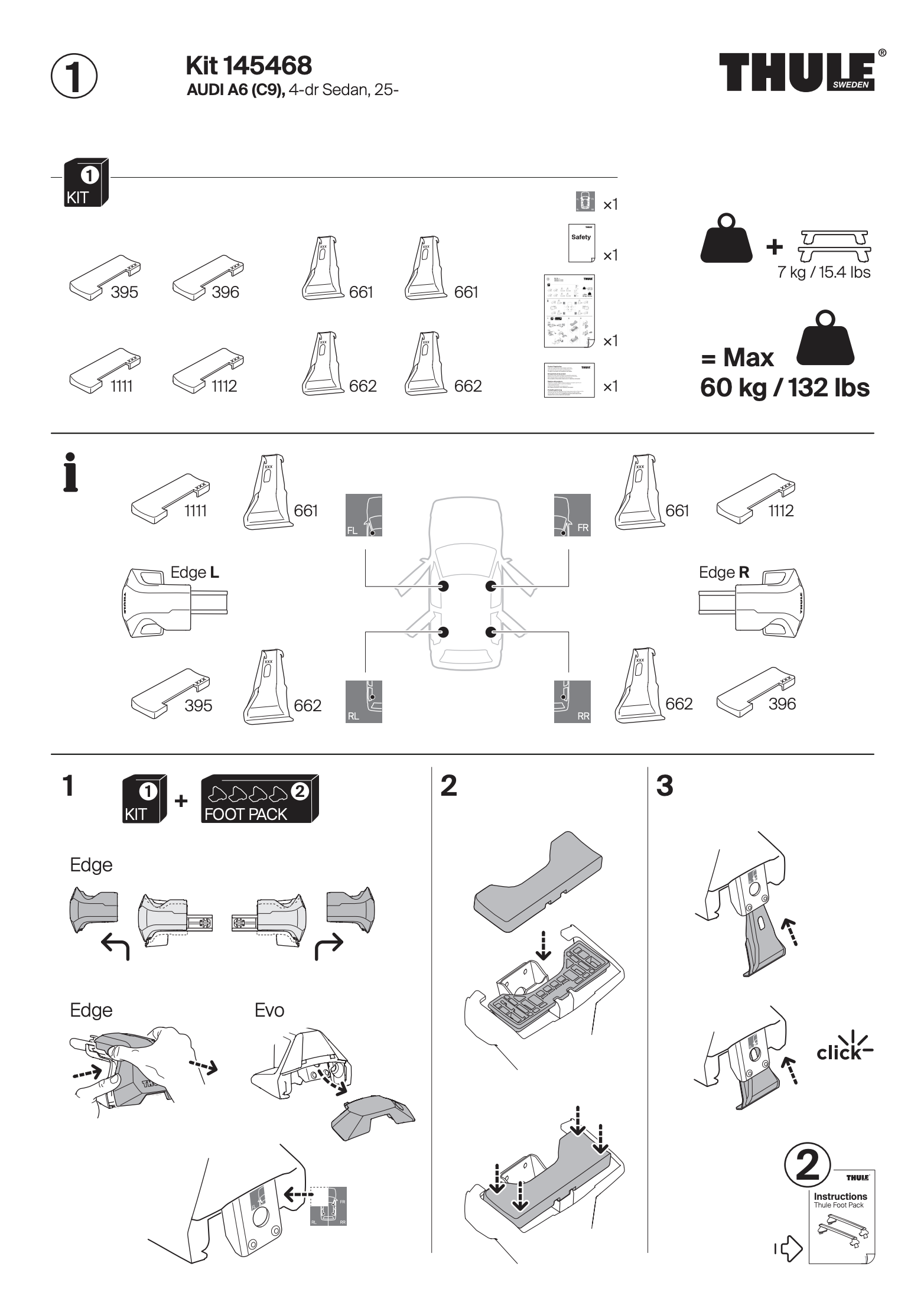 Kit Thule 145468