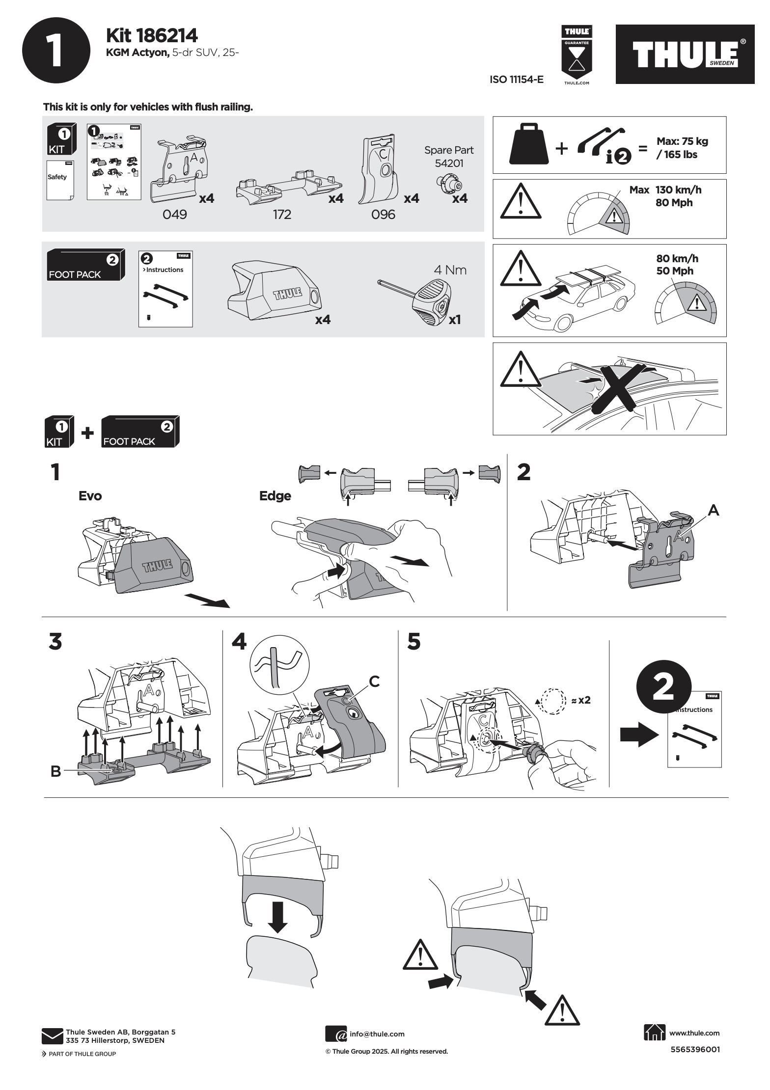 Kit Thule 186214