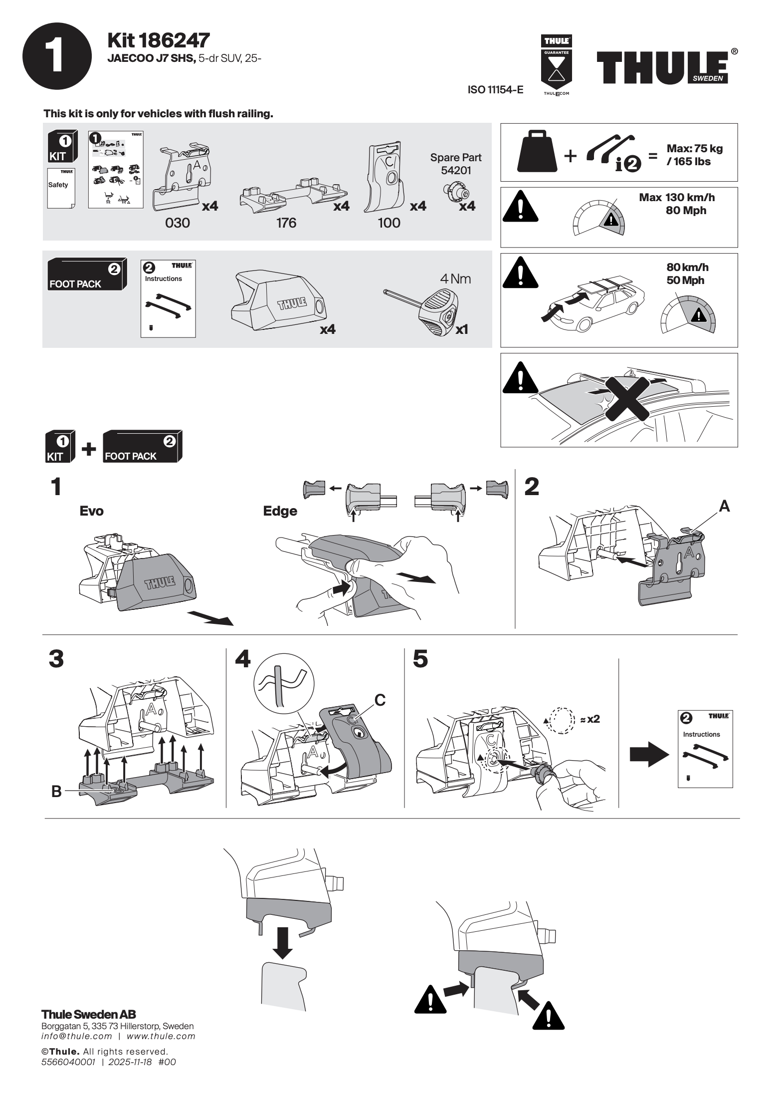 Kit Thule 186247