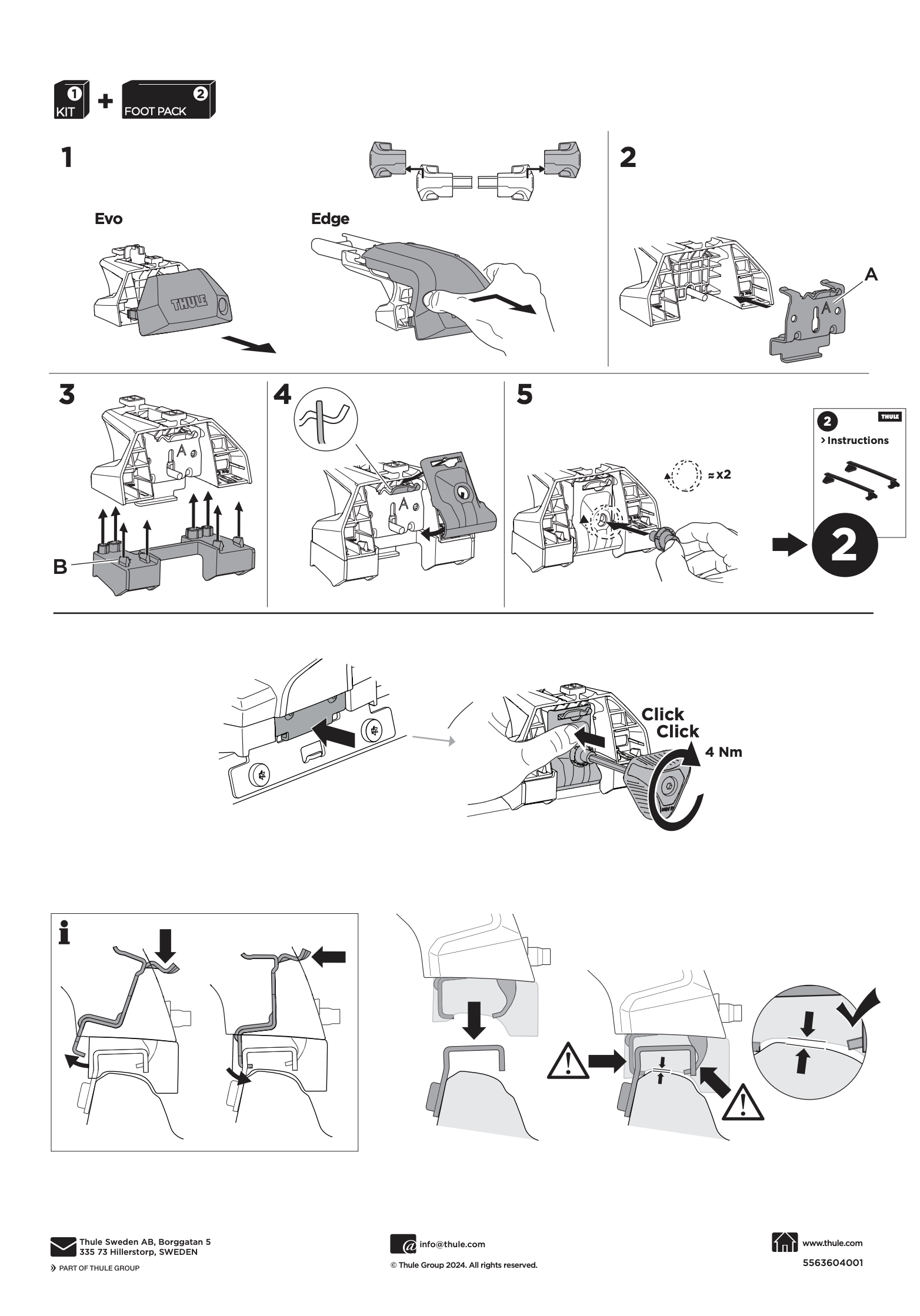Kit Thule 186179