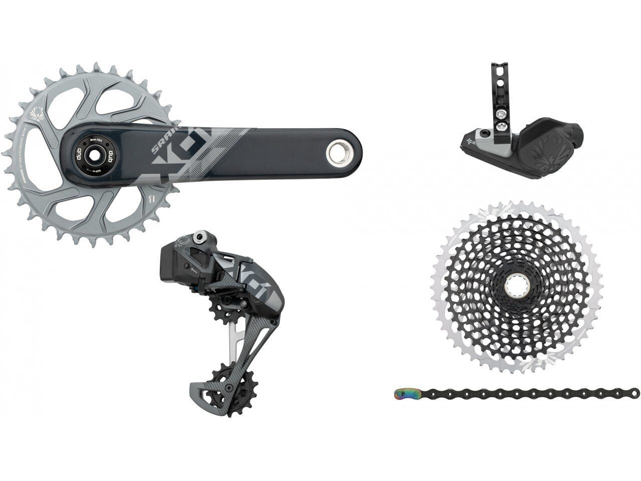 Set transmisie Sram X01 Eagle DUB 1x12 1 1