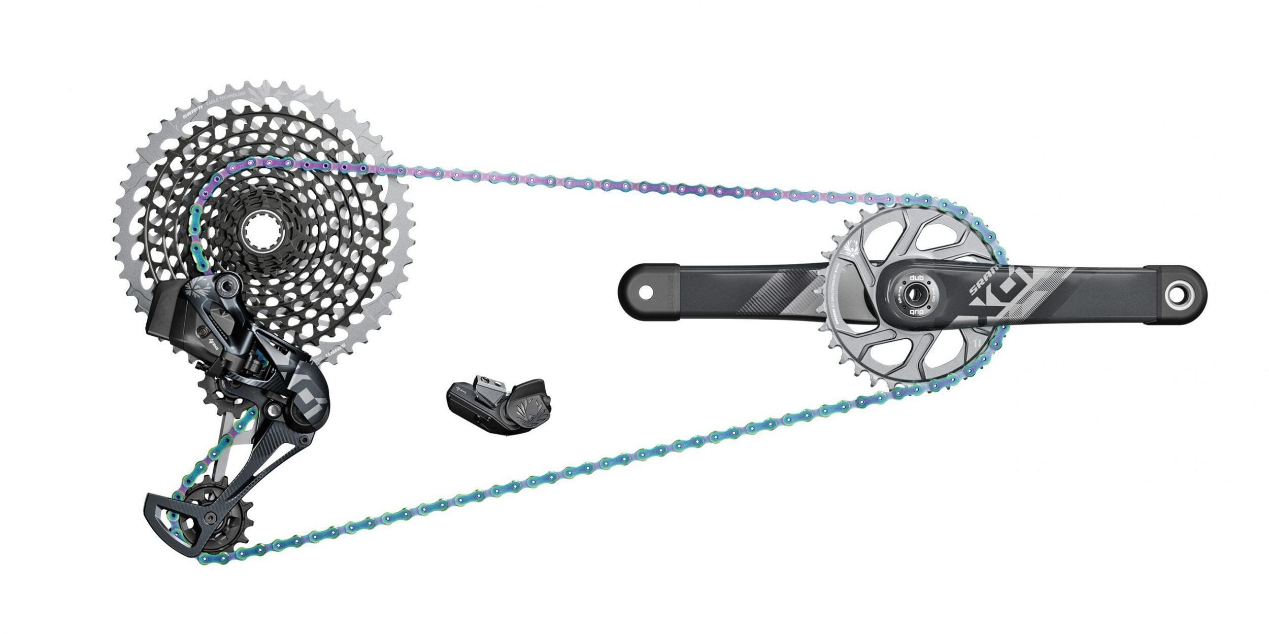 Set transmisie Sram X01 Eagle DUB 1x12 scaled 1