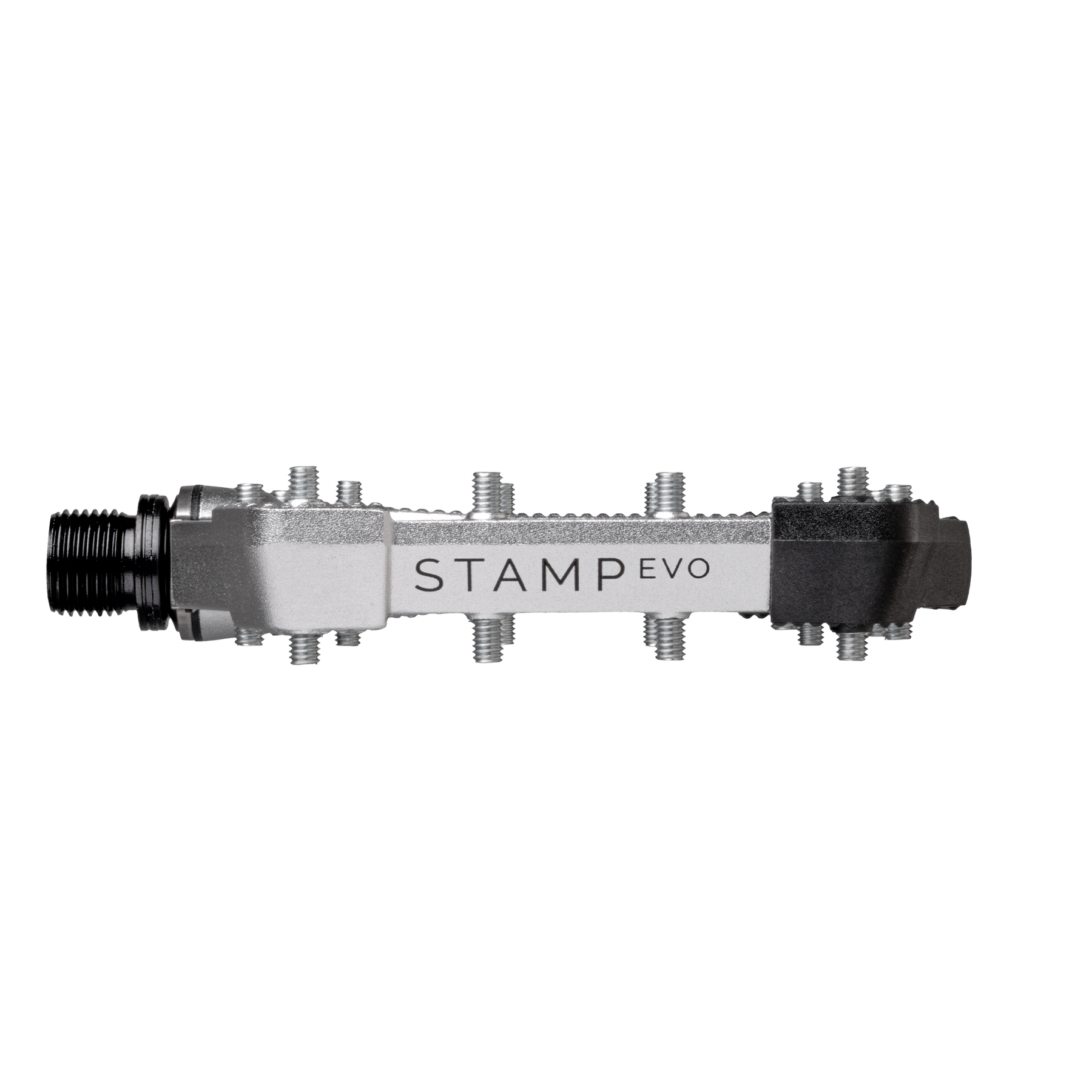 Pedale Crankbrothers Stamp EVO Small Argintiu – față