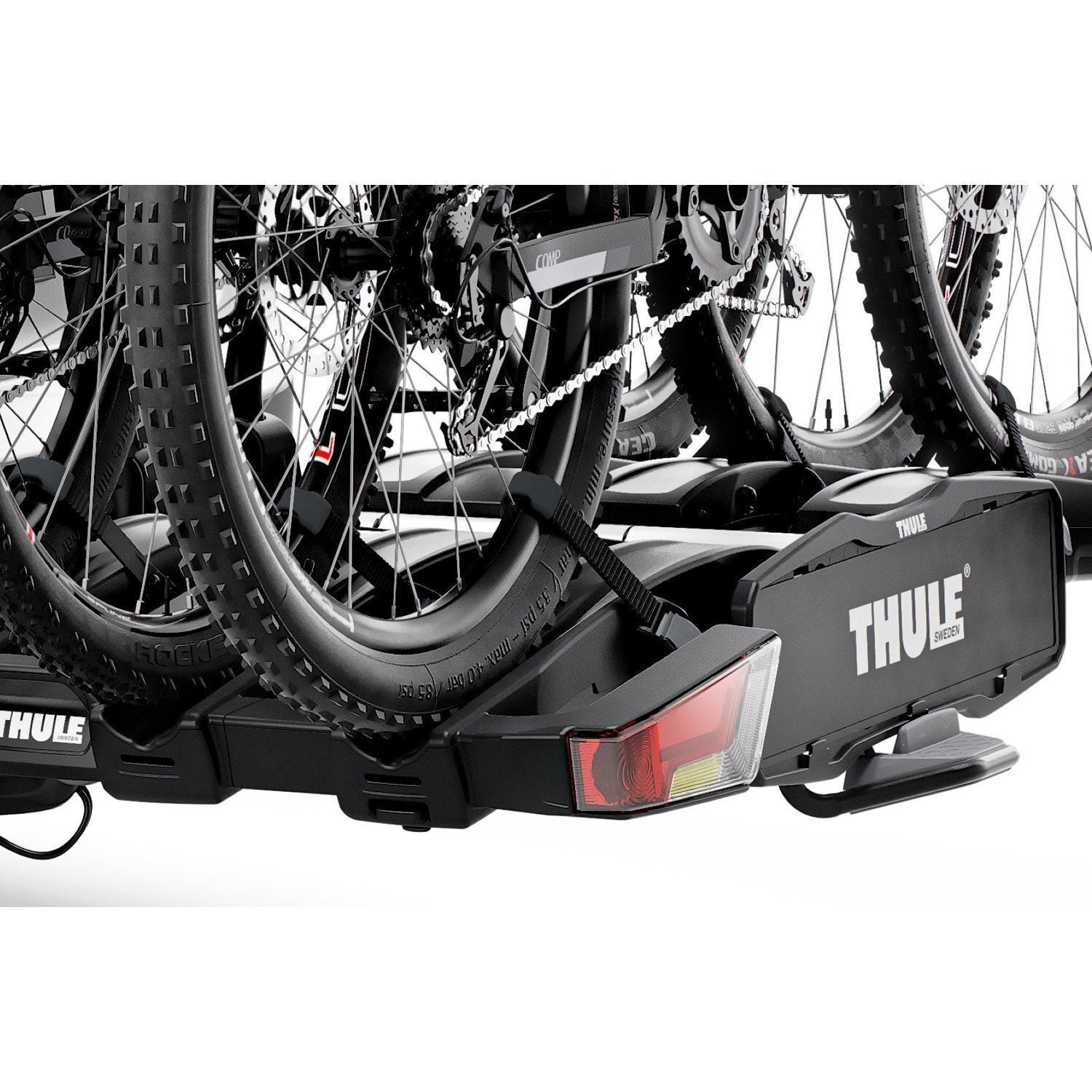 Suport Biciclete Auto Thule EasyFold XT 3 cu prindere pe carligul de remorcare – pentru 3 biciclete 934 12