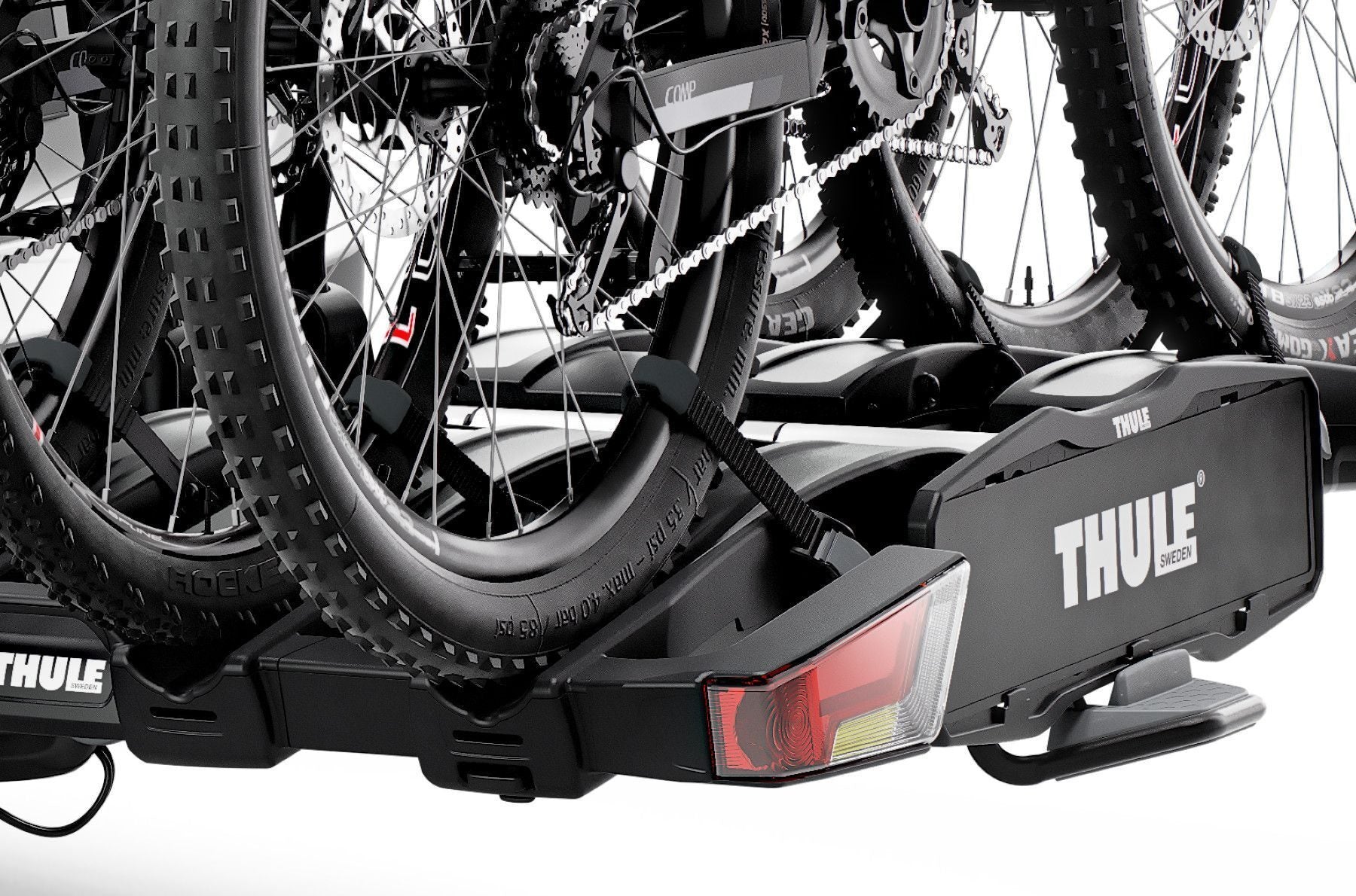 Suport Biciclete Auto Thule EasyFold XT 3 cu prindere pe carligul de remorcare – pentru 3 biciclete 934 BLACK 9