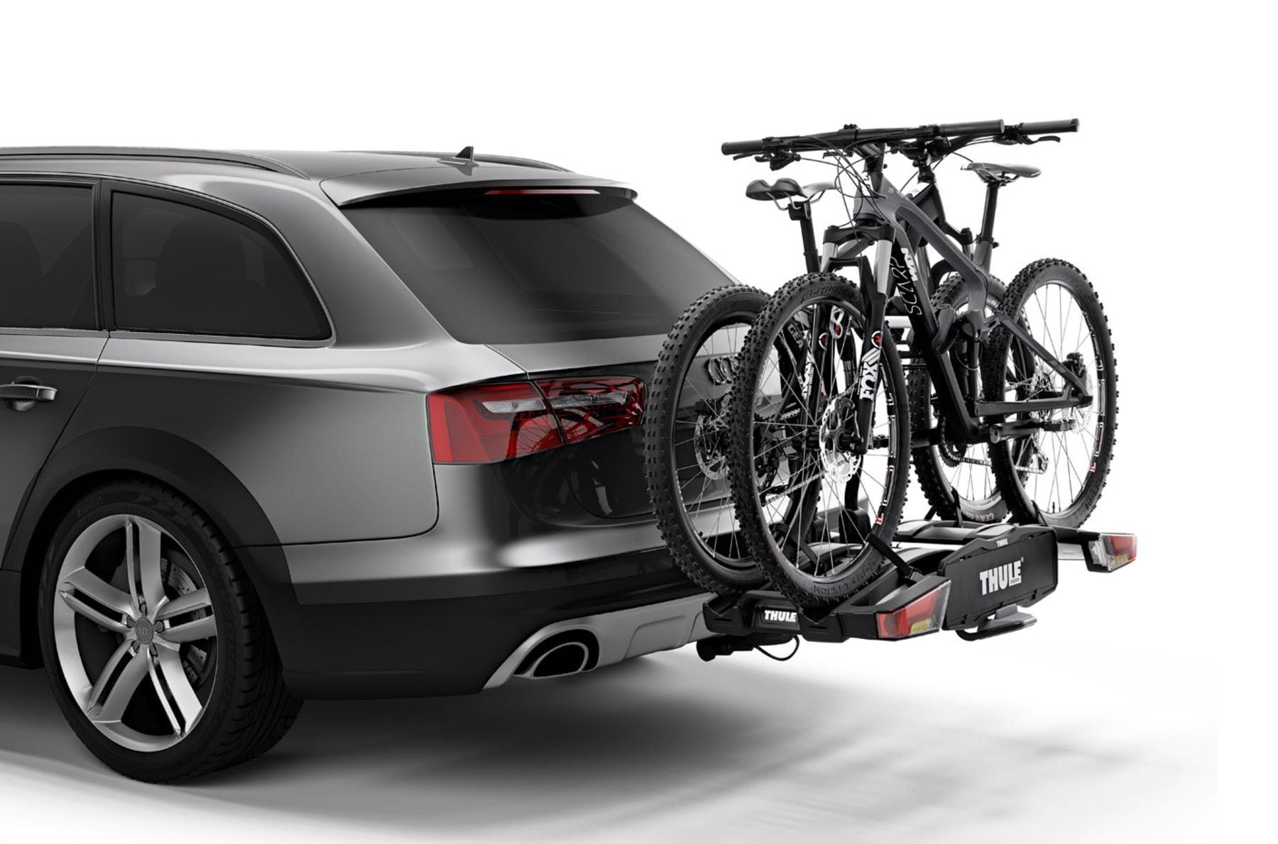 Suport biciclete Thule EasyFold XT 2 cu prindere pe carligul de remorcare pentru 2 biciclete 3