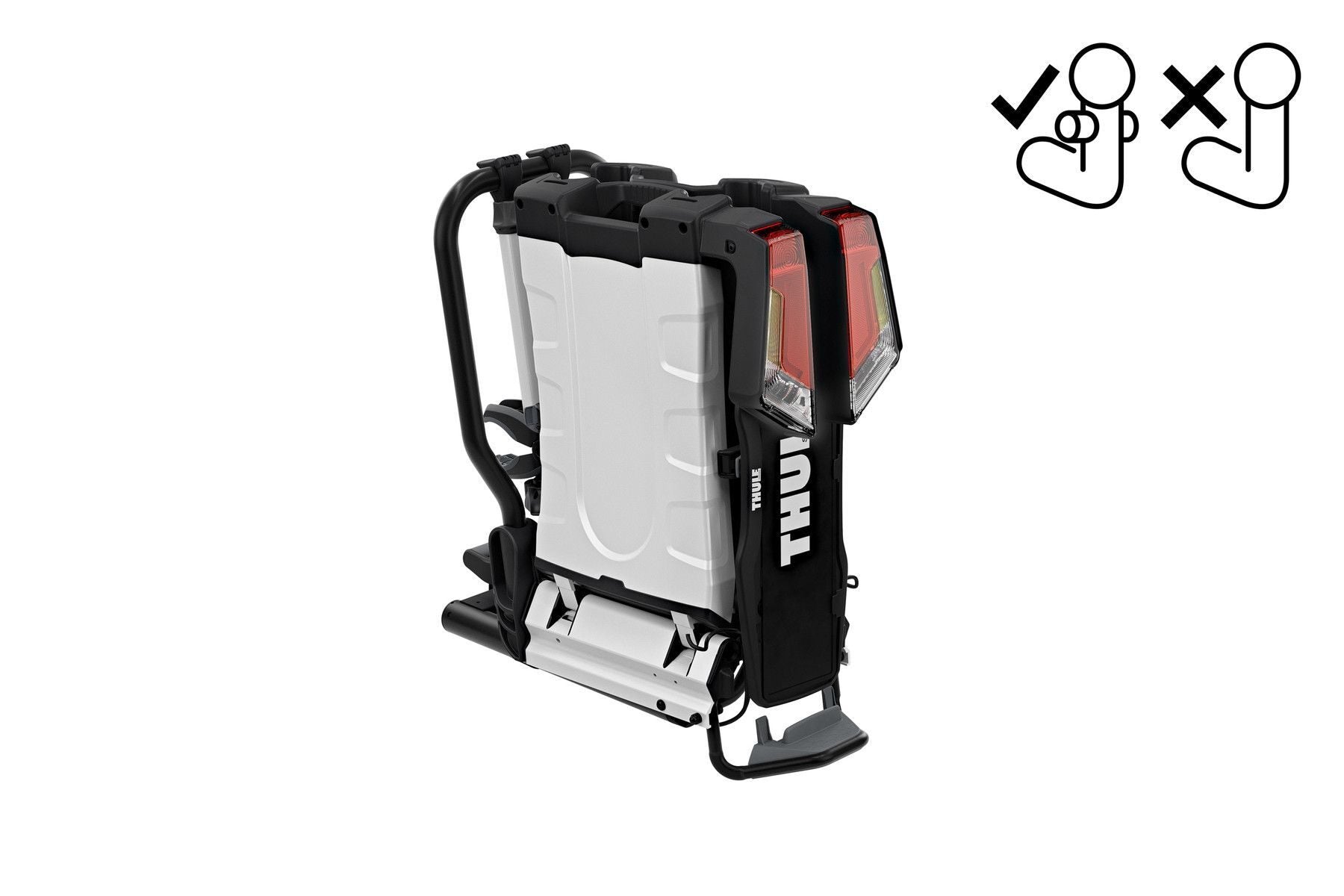 Suport biciclete Thule EasyFold XTF 2 pt carlig Fit4Bike 2 biciclete 13 pini 1
