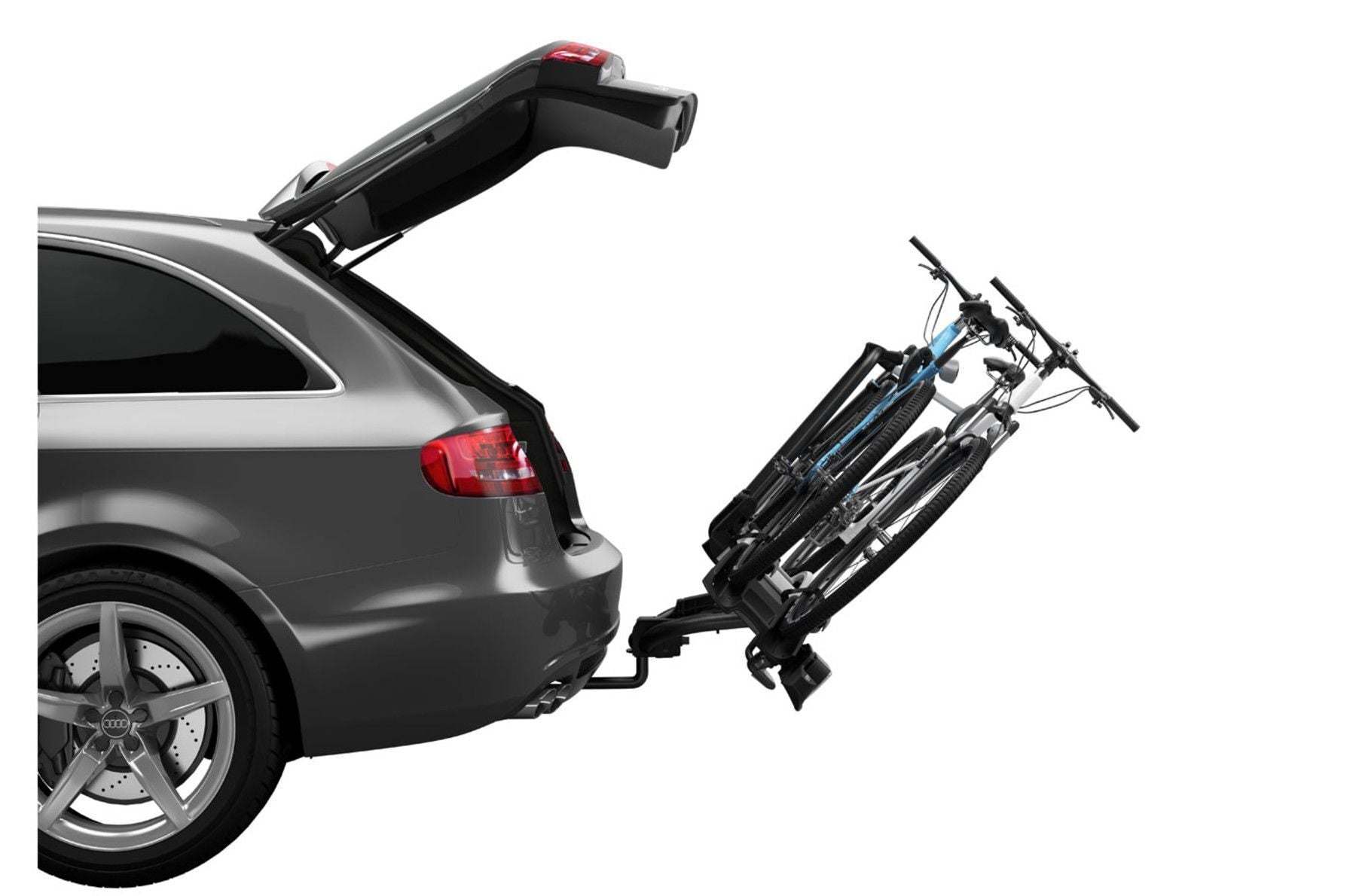 Suport biciclete Thule VeloCompact 925 cu prindere pe carligul de remorcare pentru 2 biciclete 2