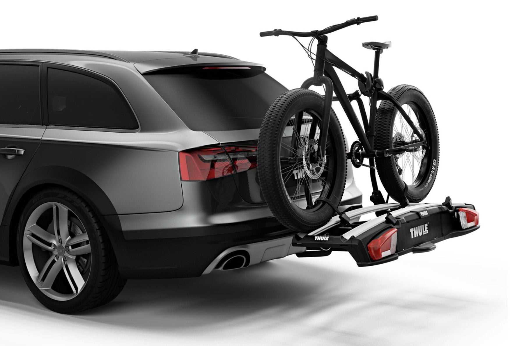 Suport biciclete Thule VeloSpace 938 XT2 cu prindere pe carligul de remorcare 13pini pentru 2 biciclete 13