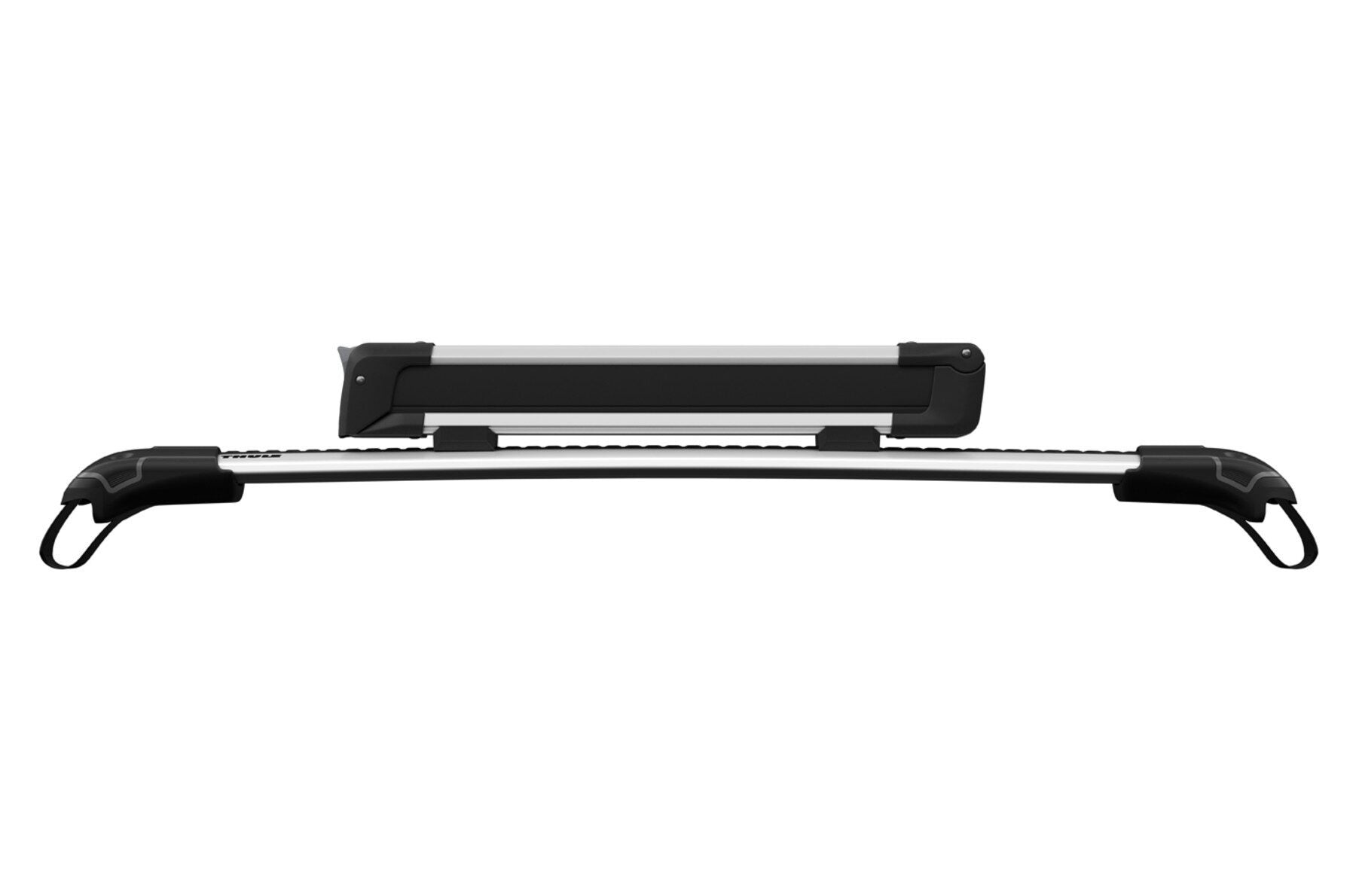 Suport schiuri Thule SnowPack 7322 cu prindere pe bare transversale din aluminiu cu profil T4