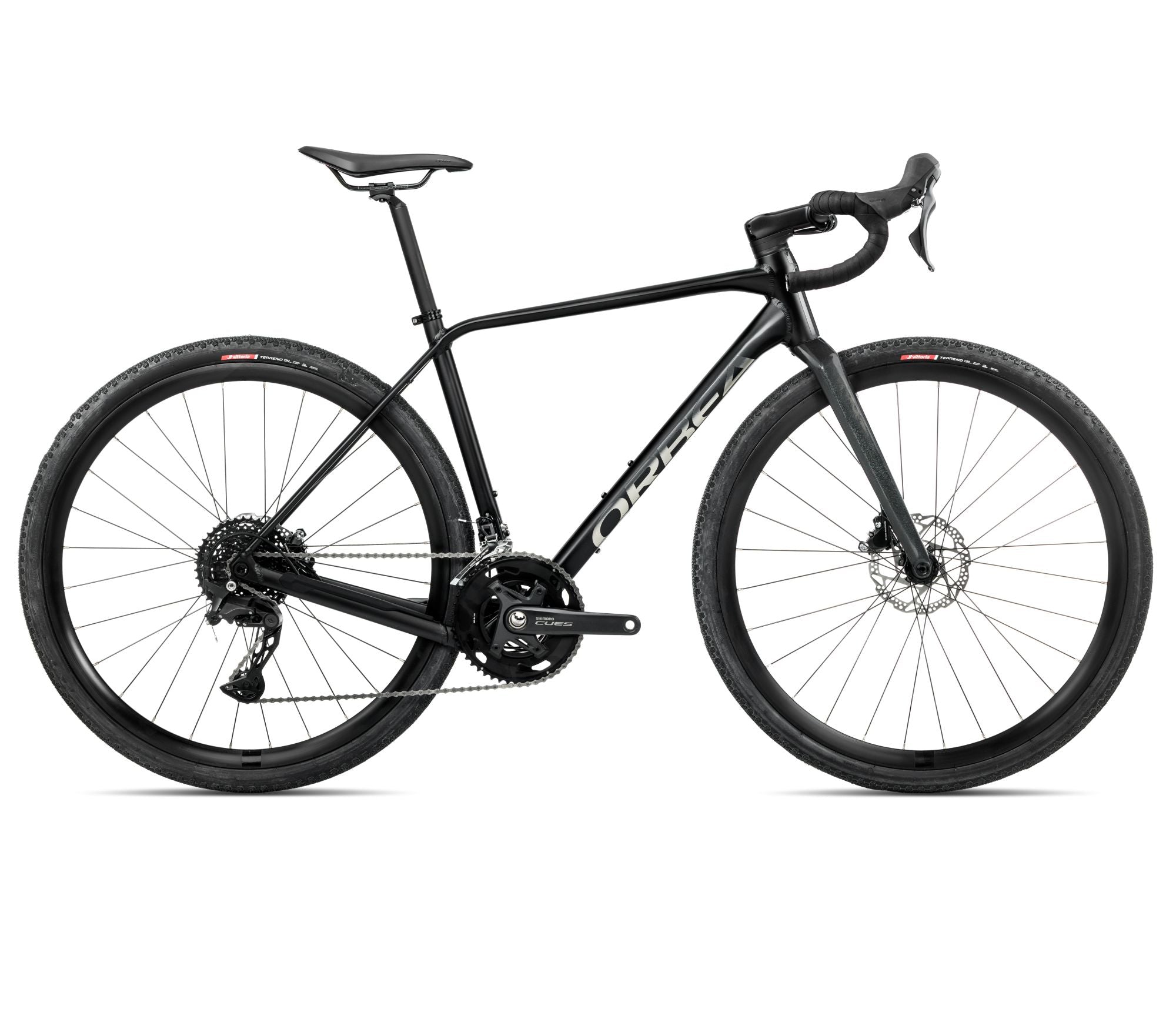 Gravel Bike ORBEA TERRA H40 1 L Infinity Green-Ivory White (Gloss)