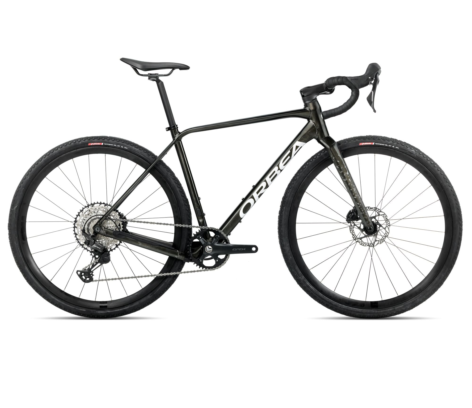Gravel Bike ORBEA TERRA H30 1X M Infinity Green-Ivory White (Gloss)