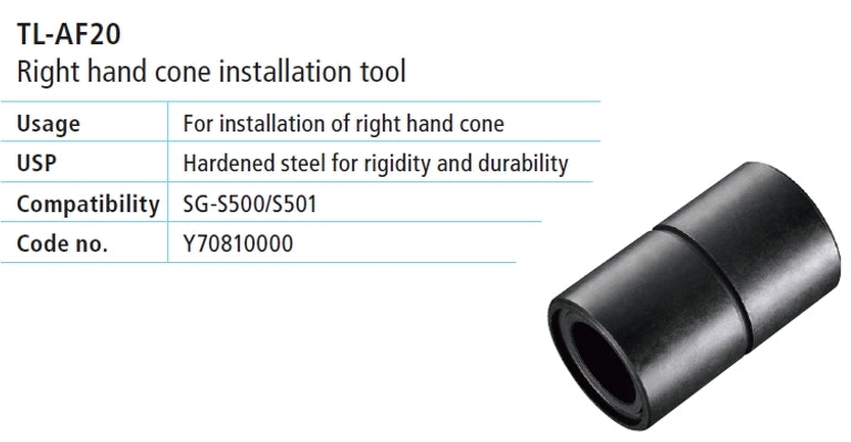 TL-AF20 Scula pentru Instalarea Conului Dreapta SHIMANO