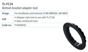 TL-FC24 Cheie SHIMANO pt. Montat/Demontat Cuvete Butuc Pedalier (SM-BB9000)