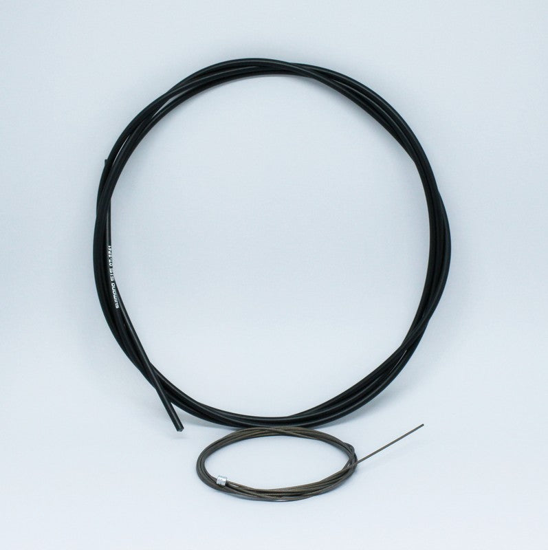 Cablu de Schimbator SHIMANO MTB Set Polymer Coated Doar pt. Schimbator Spate