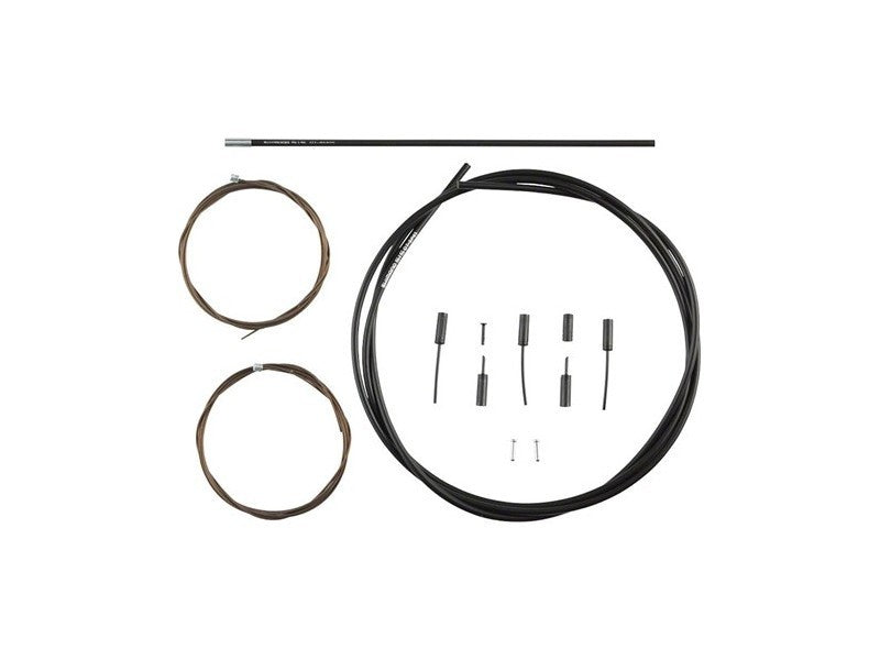 Cablu de Schimbator SHIMANO Road Set Polymer Coated Negru pt. R9100