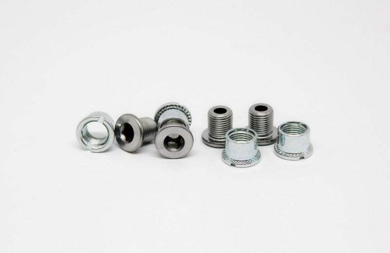 Suruburi si Piulite de Fixare (M8X8.5) pentru Montarea Foii Mari si Mijlocii la Angrenajul FC-M391 (4 Seturi) SHIMANO