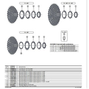Pinion SHIMANO CS-HG500-10 12T TipP cu Distantier pe Pinion) pt. 11-32T